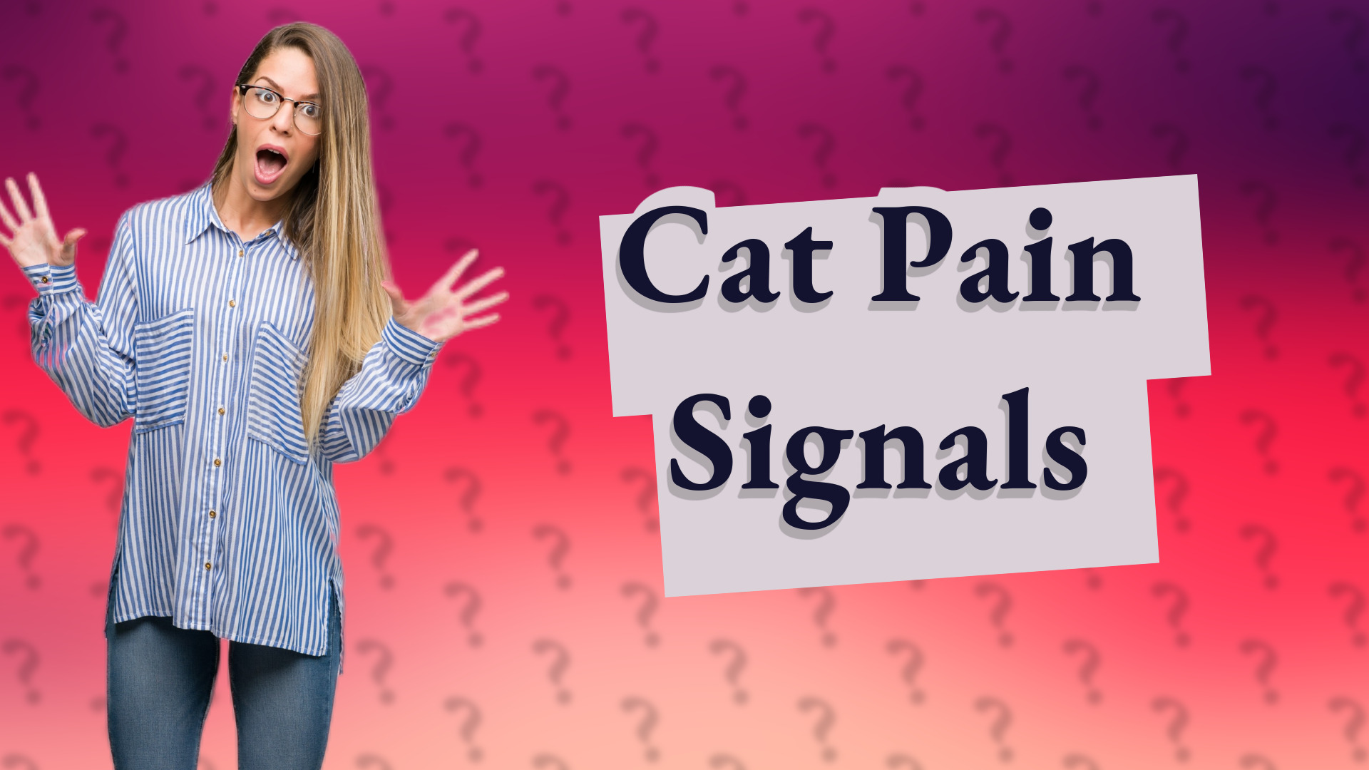 Cat Pain Signals