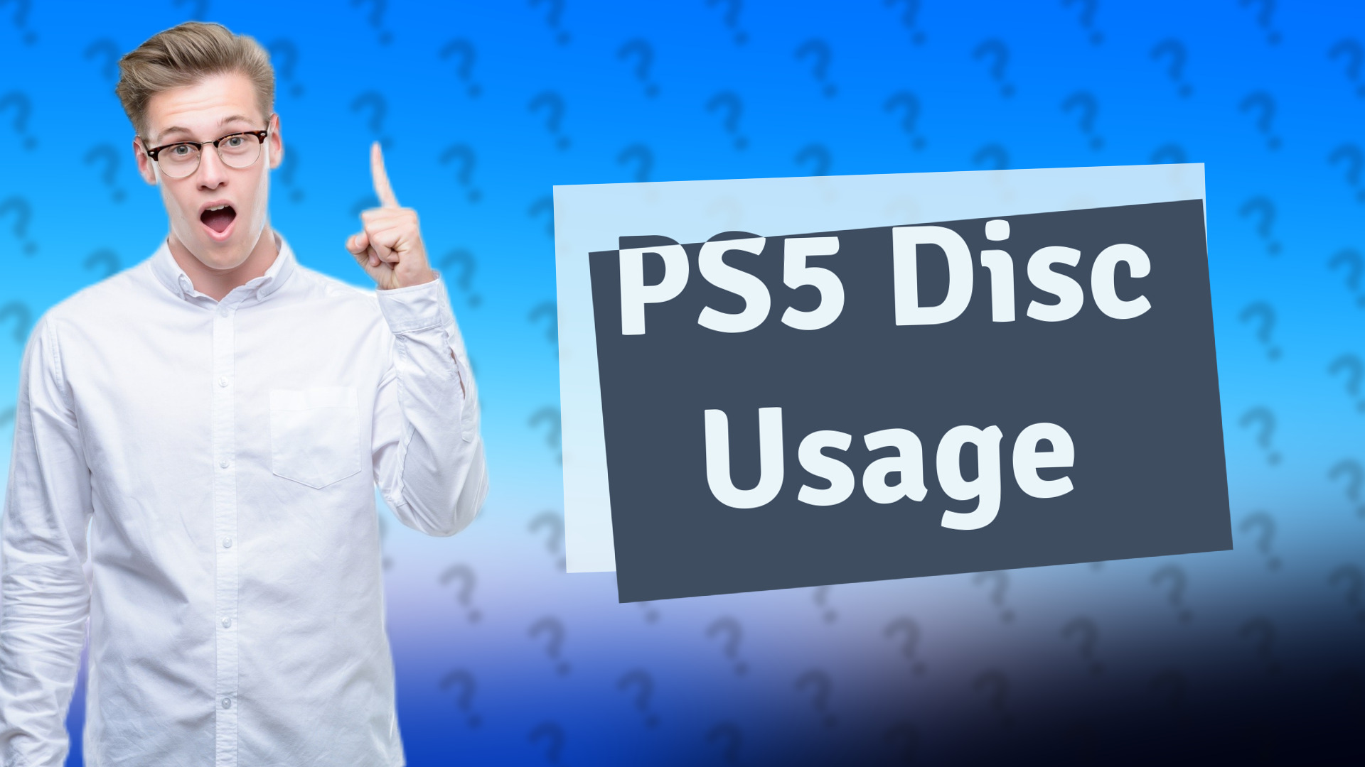 PS5 Disc Usage
