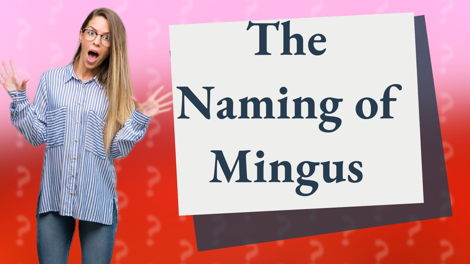 The Naming of Mingus