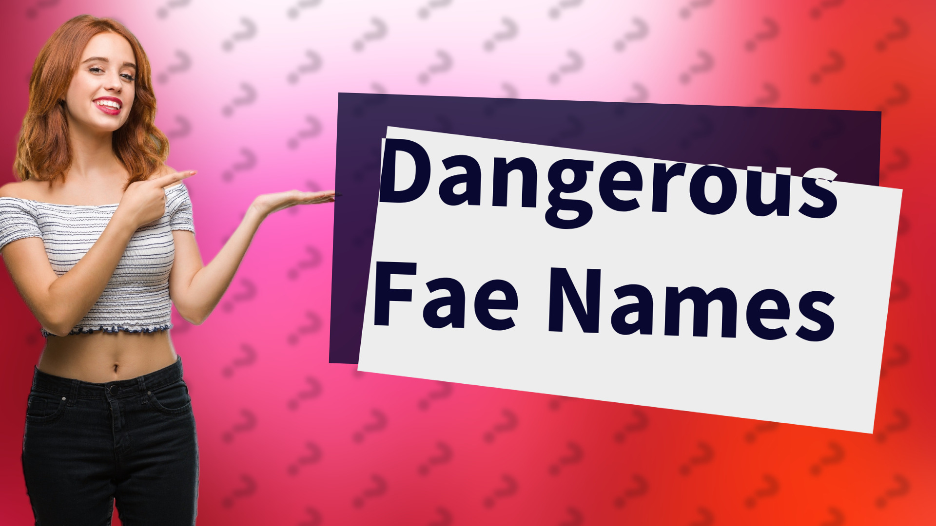 Dangerous Fae Names