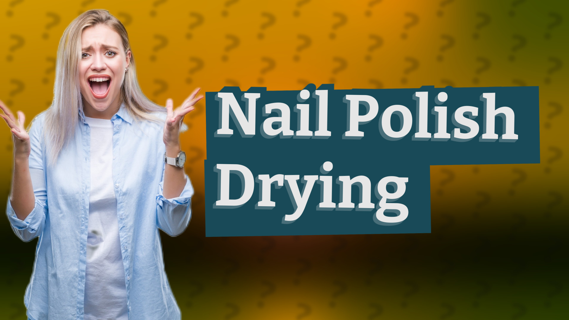 Nail Polish Drying