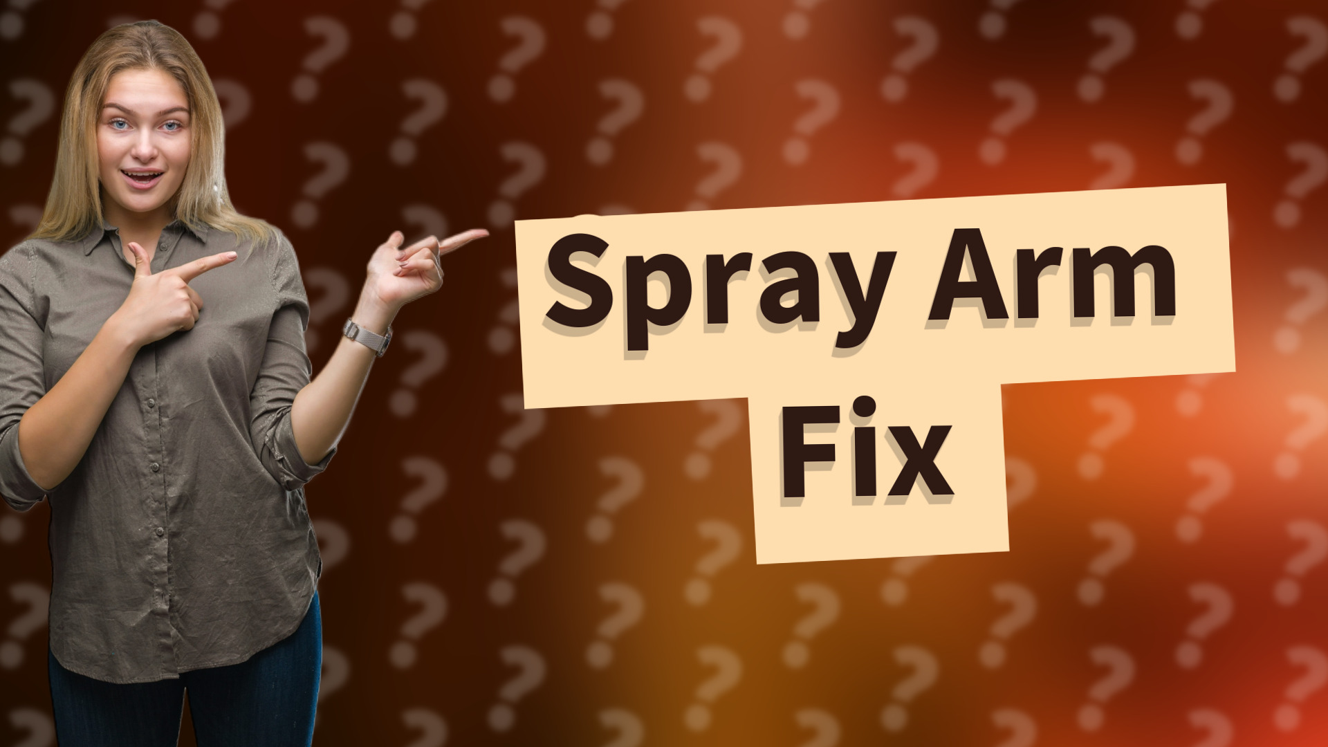 Spray Arm Fix
