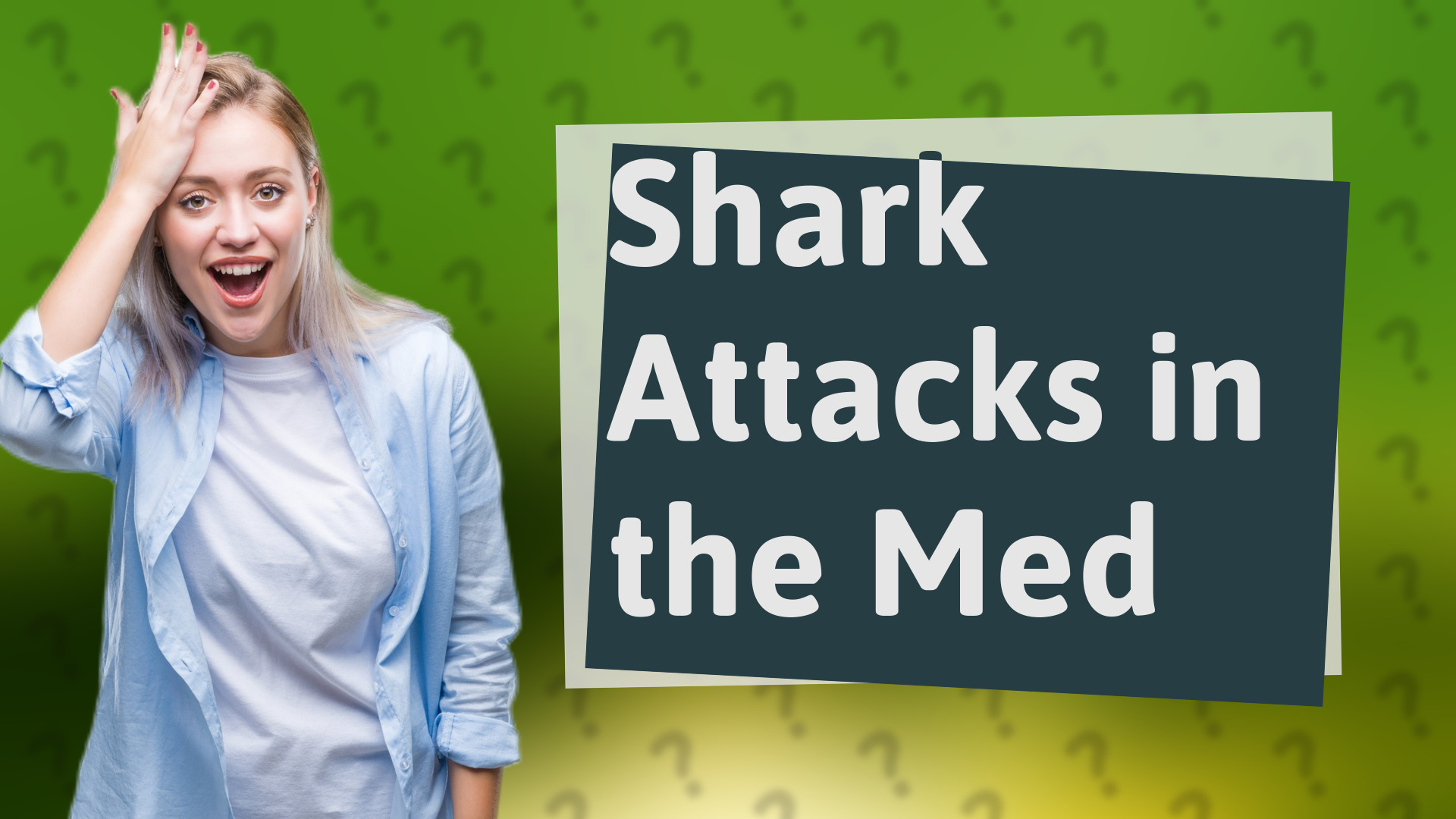 Shark Attacks in the Med