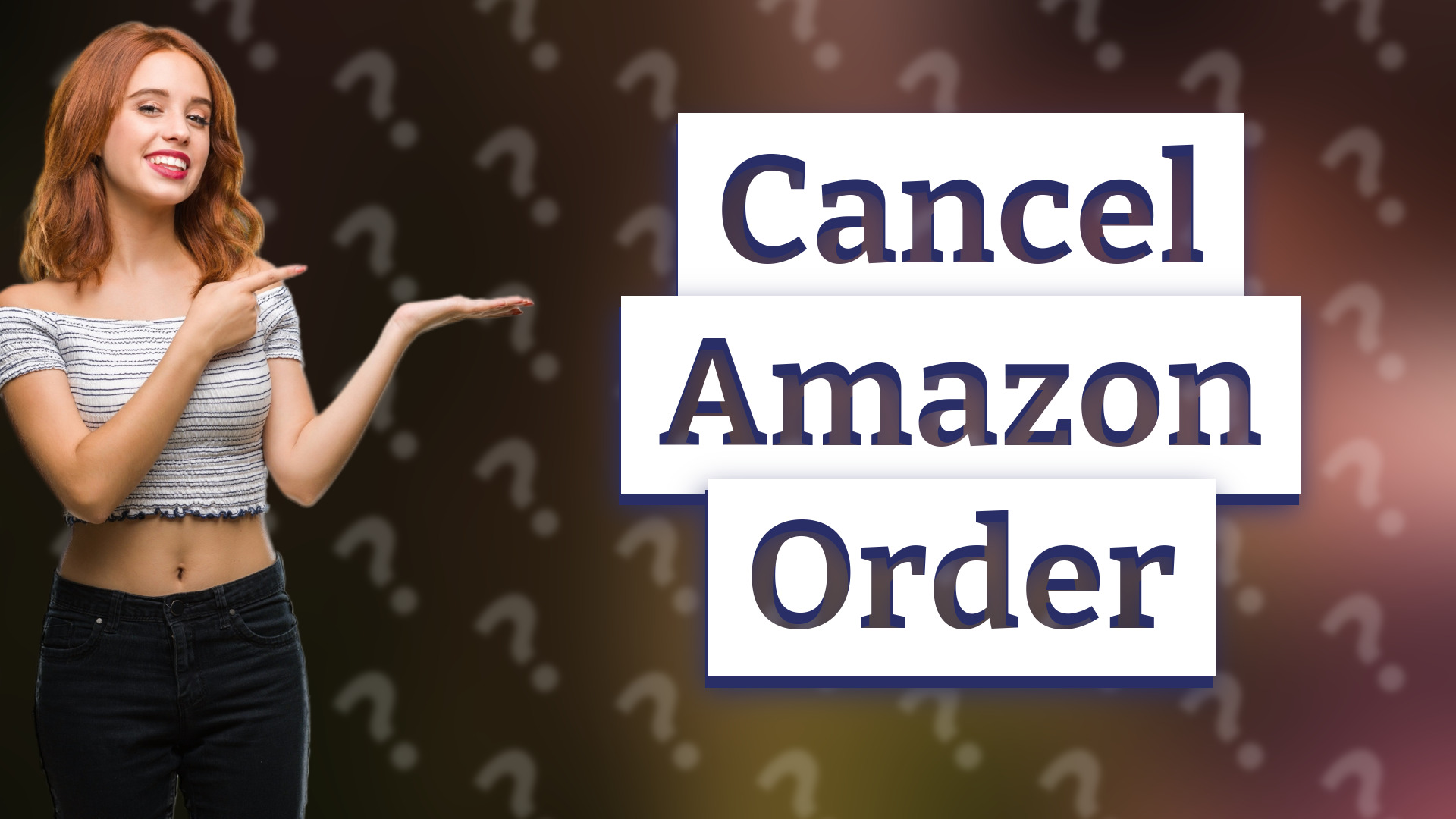 Cancel Amazon Order