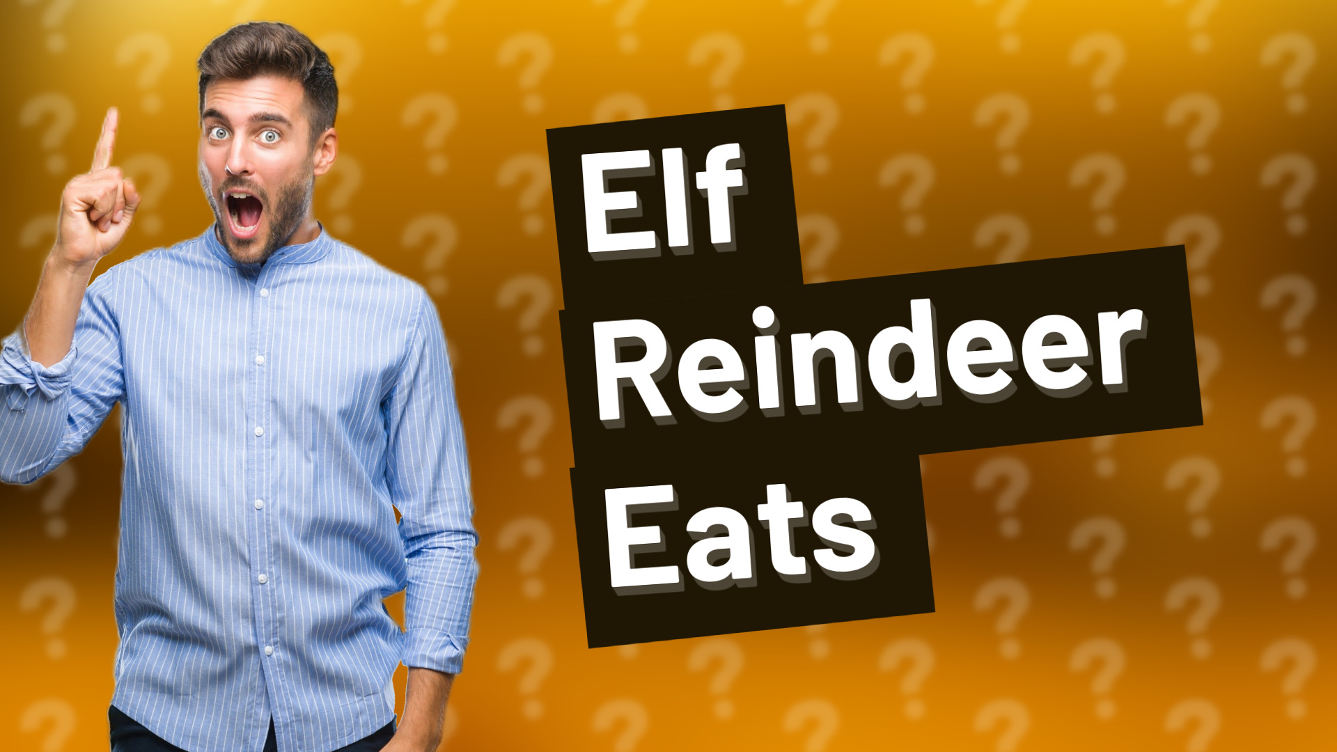 Elf Reindeer Eats