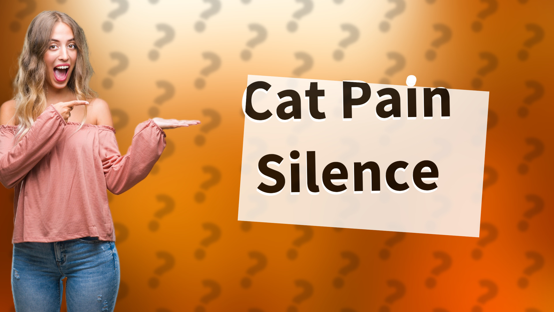 Cat Pain Silence