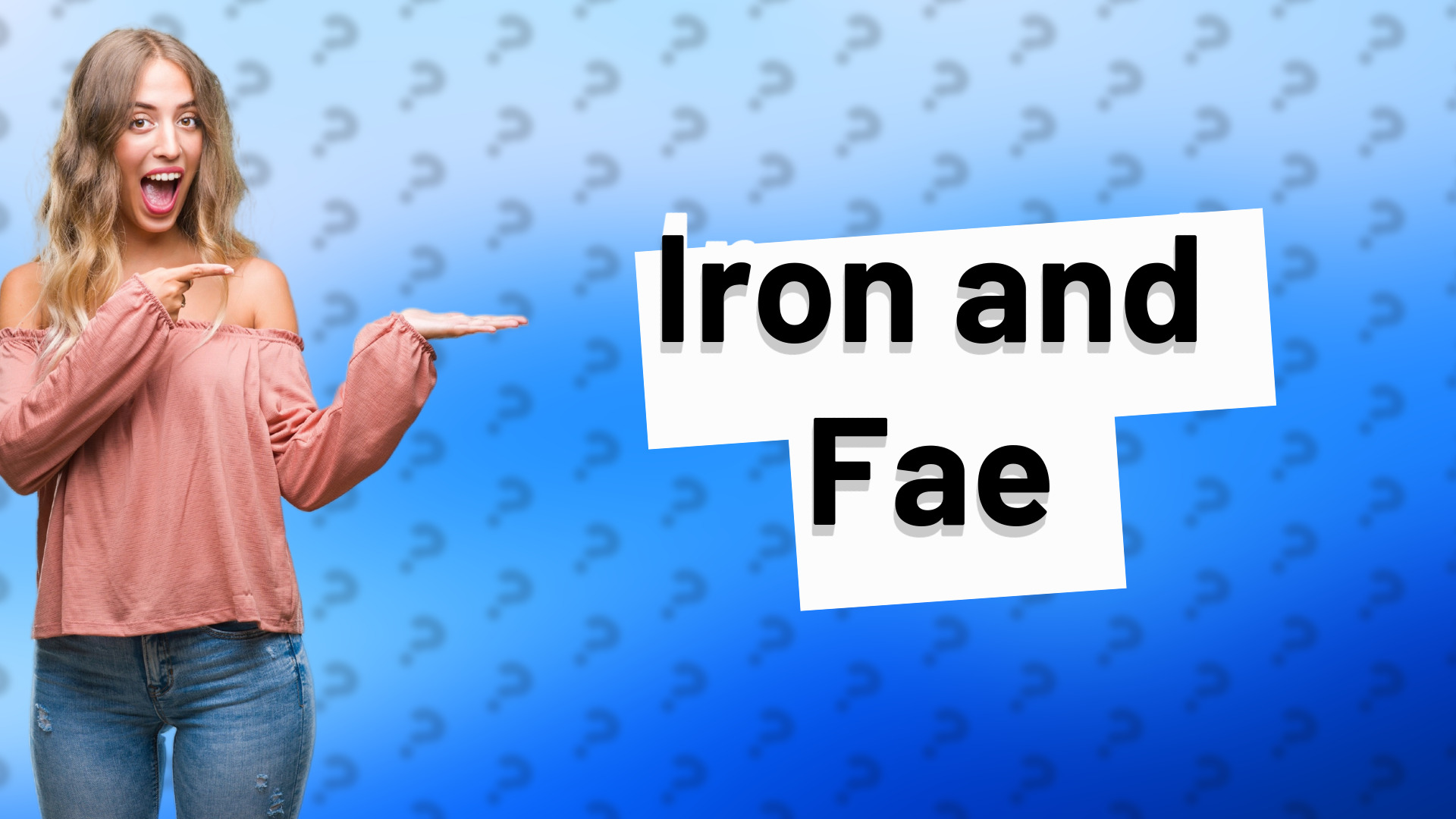 Iron and Fae