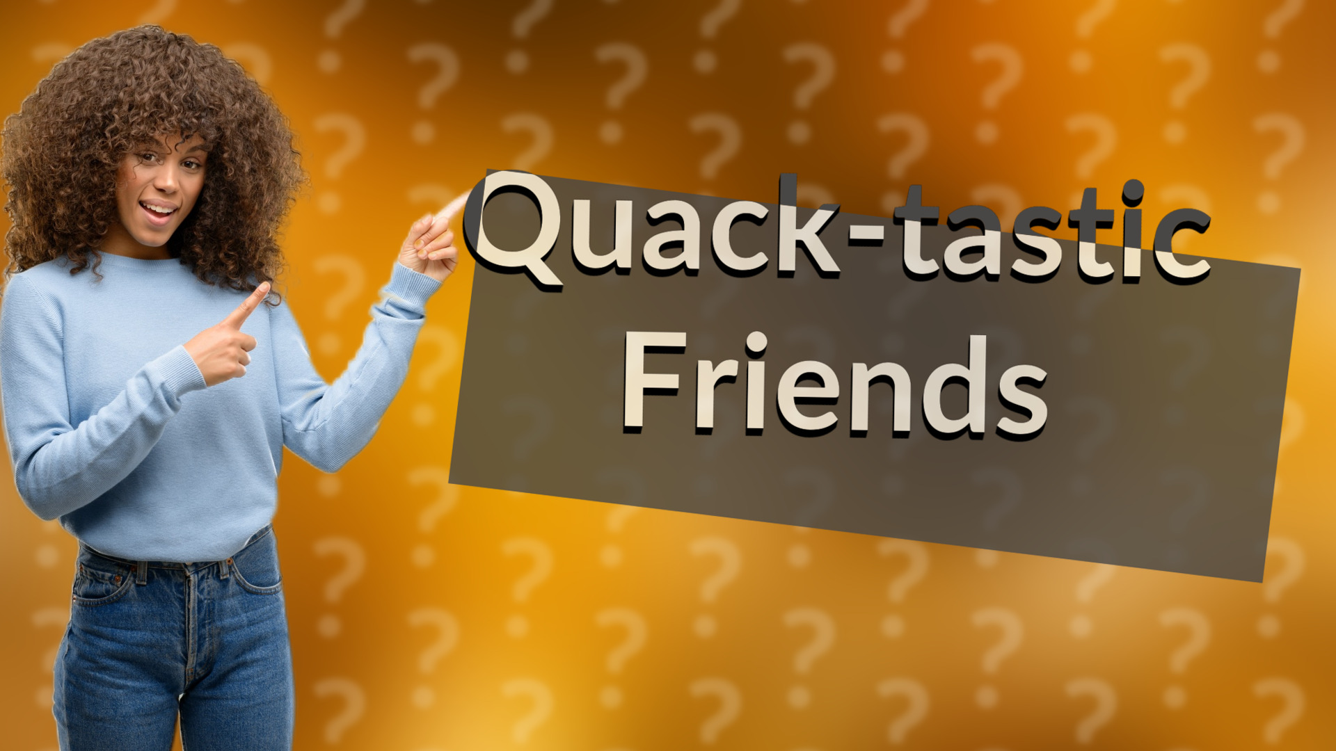 Quack-tastic Friends