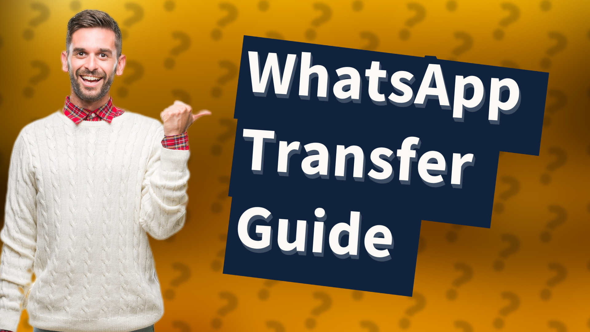 WhatsApp Transfer Guide