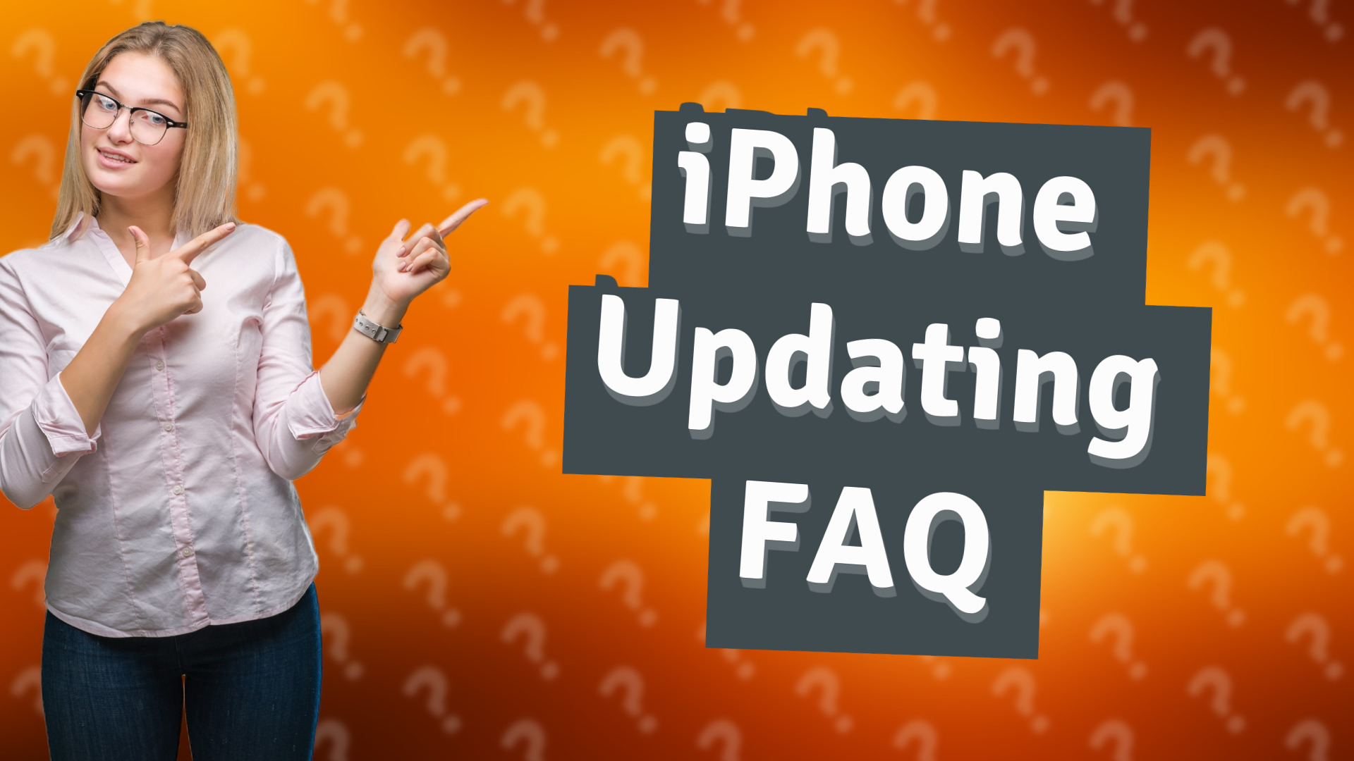 iPhone Updating FAQ