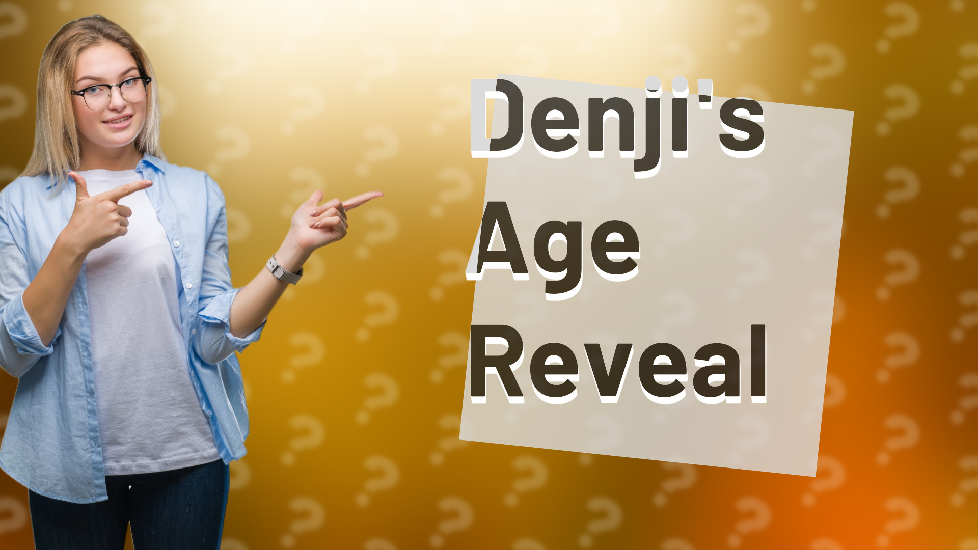 Denji's Age Reveal