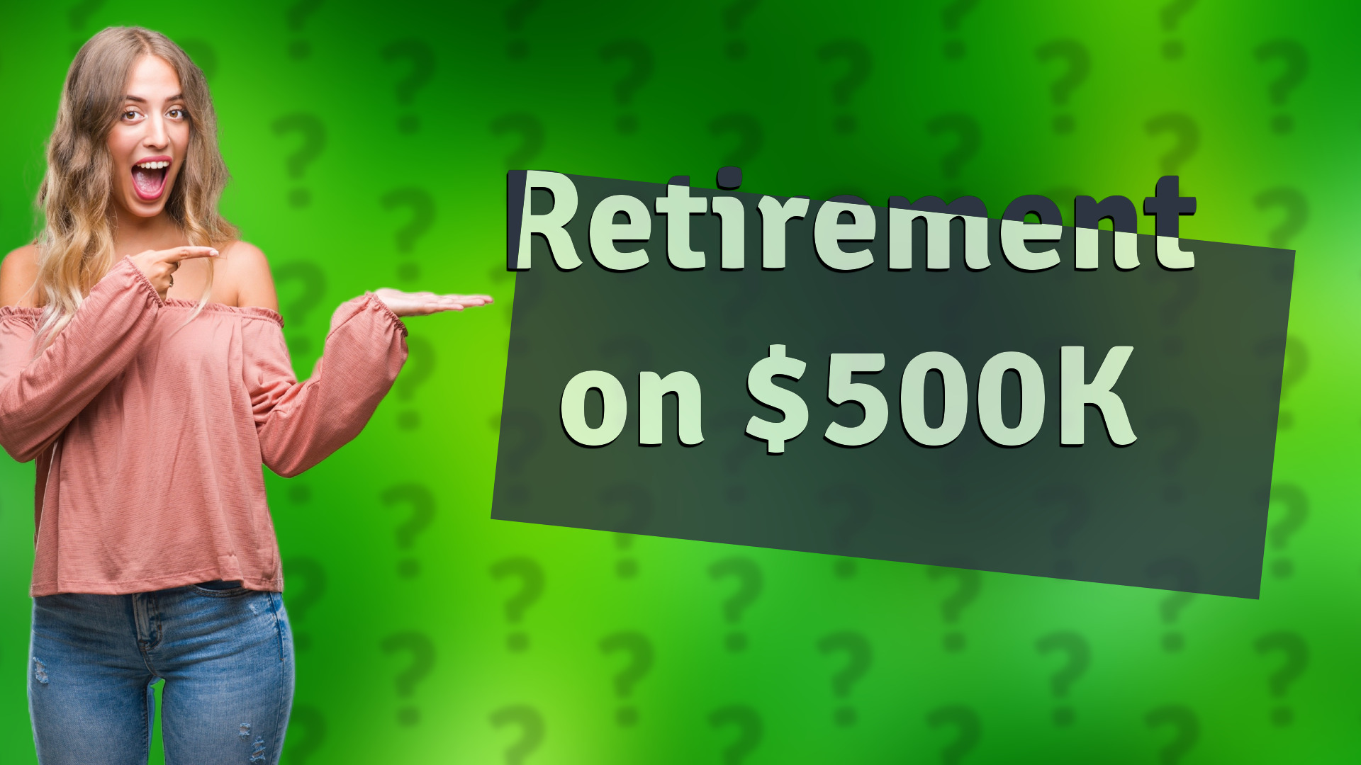 Retirement on $500K