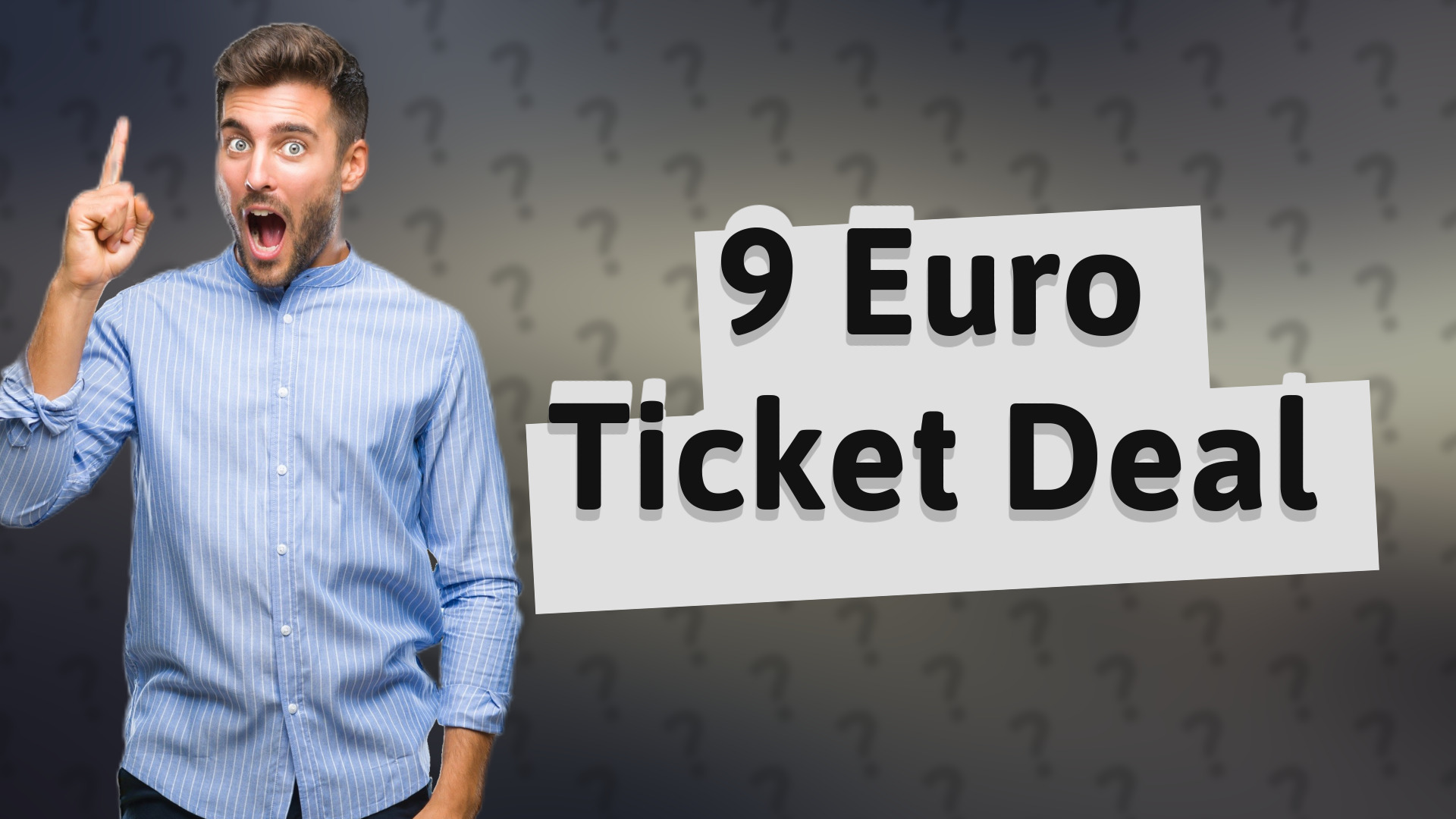 9 Euro Ticket Deal