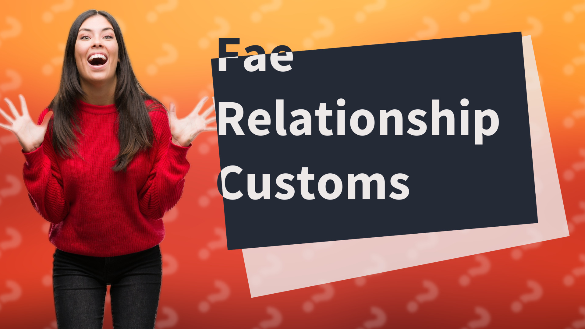 Fae Relationship Customs