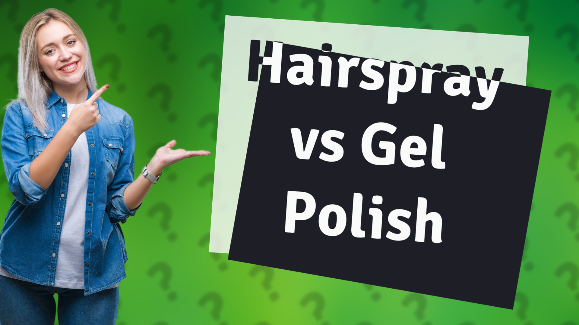 Hairspray vs Gel Polish