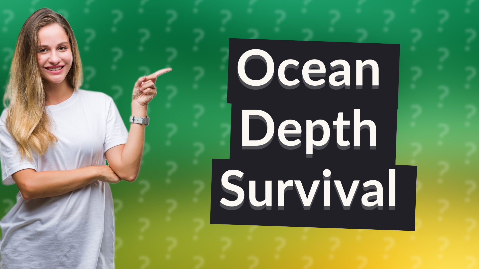 Ocean Depth Survival