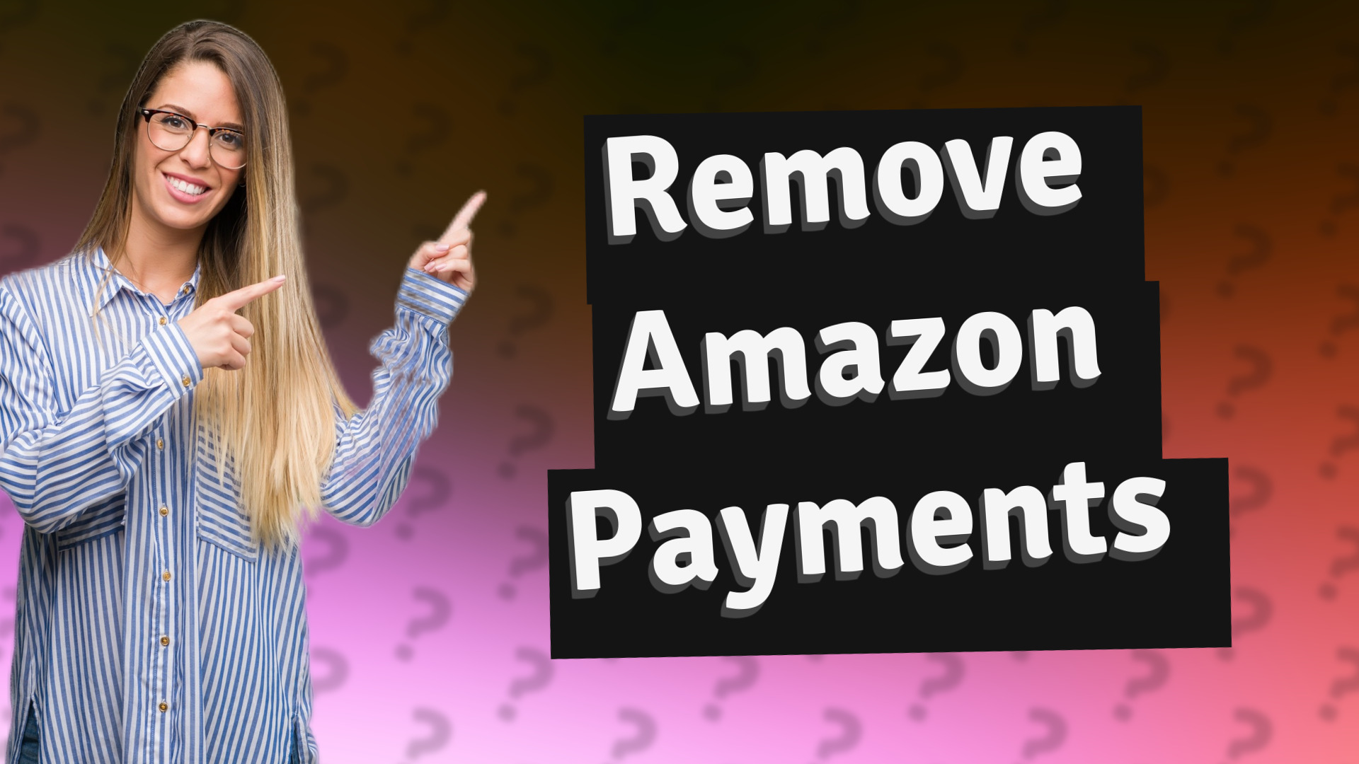 Remove Amazon Payments