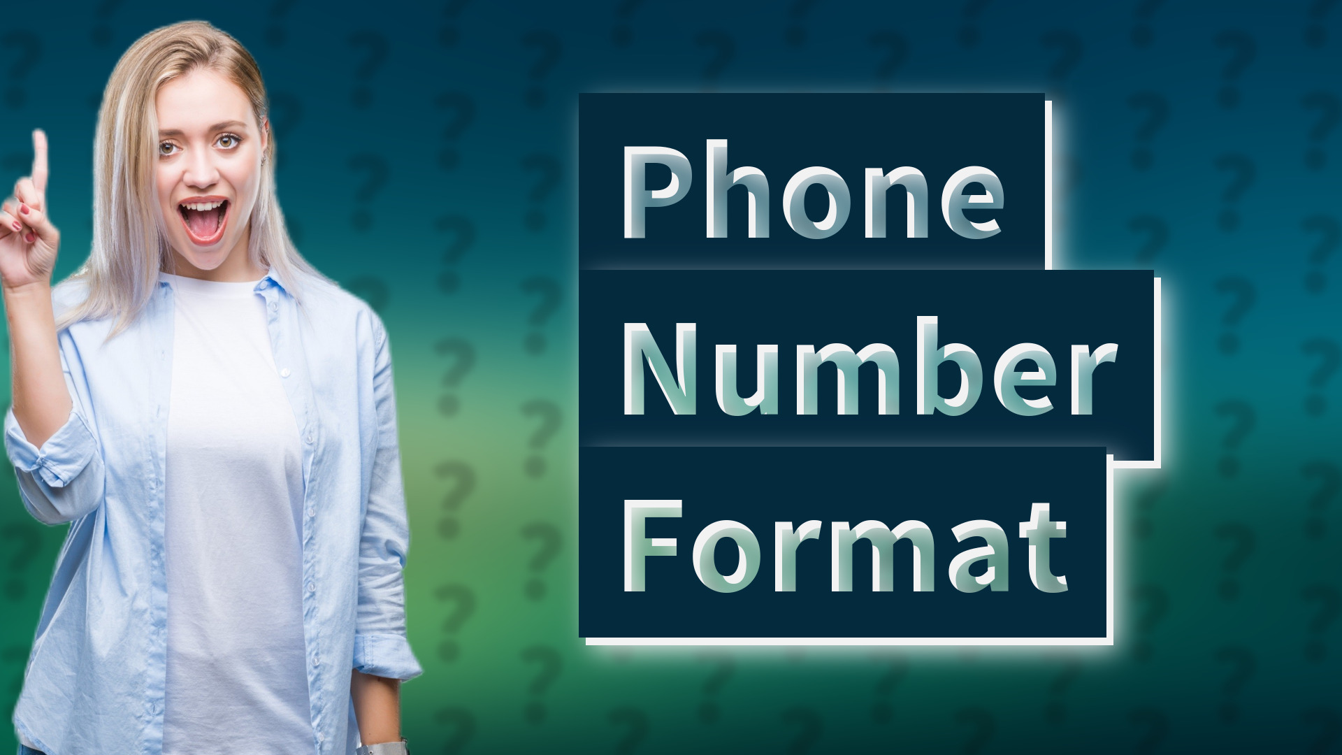Phone Number Format