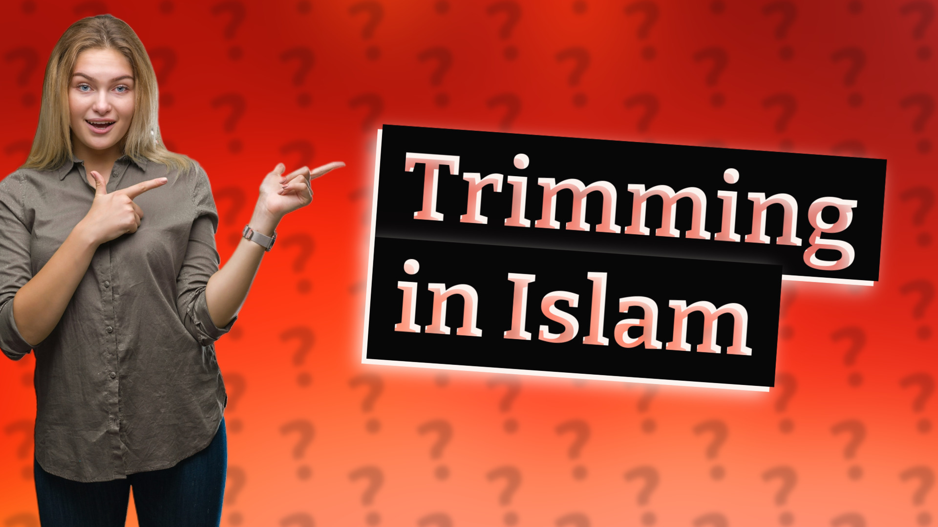 Trimming in Islam