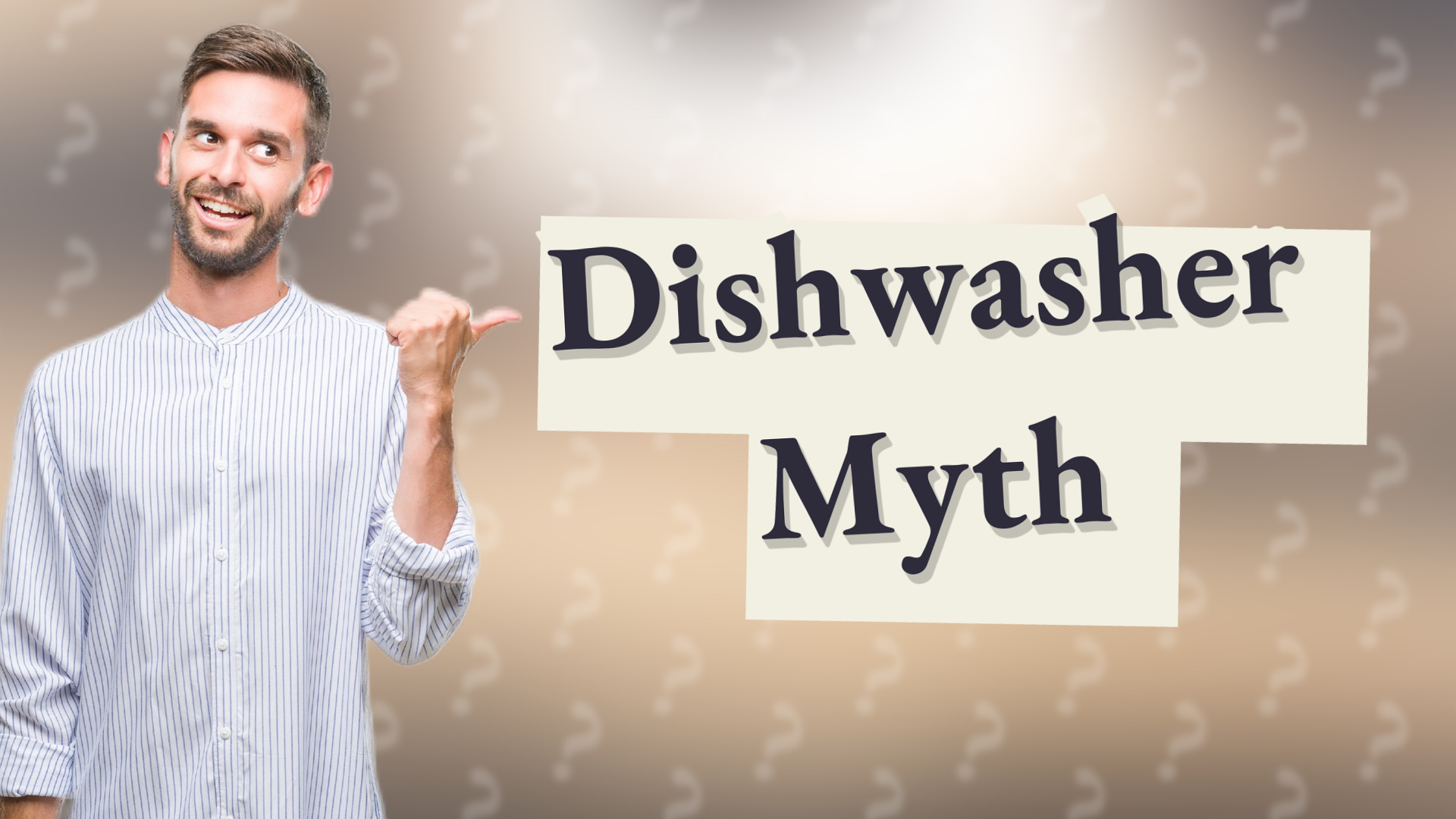 Dishwasher Myth