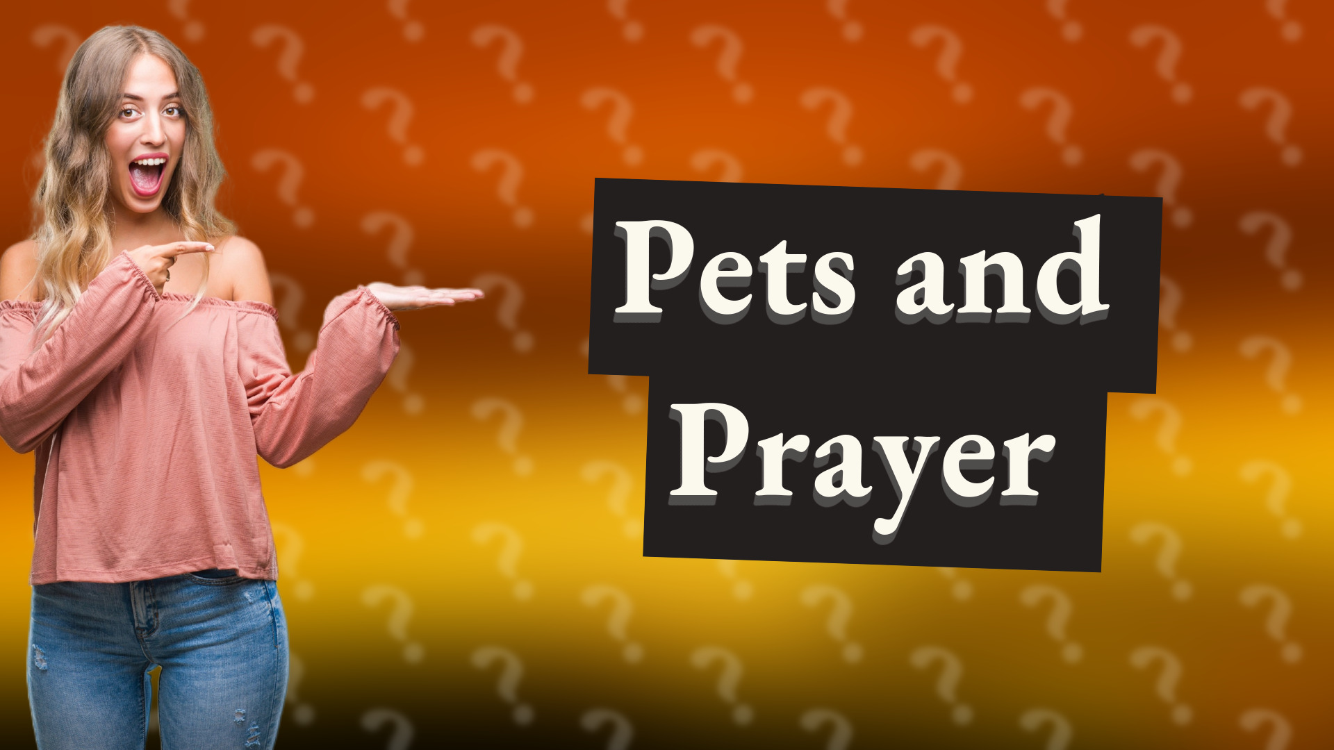 Pets and Prayer