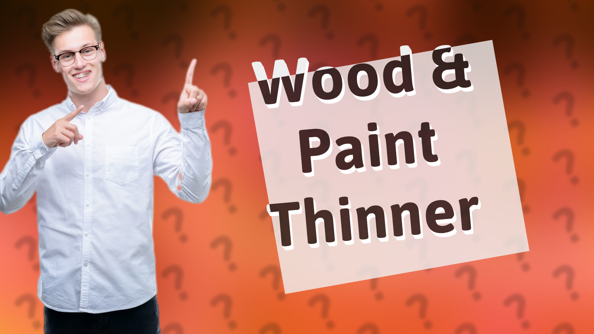 Wood & Paint Thinner