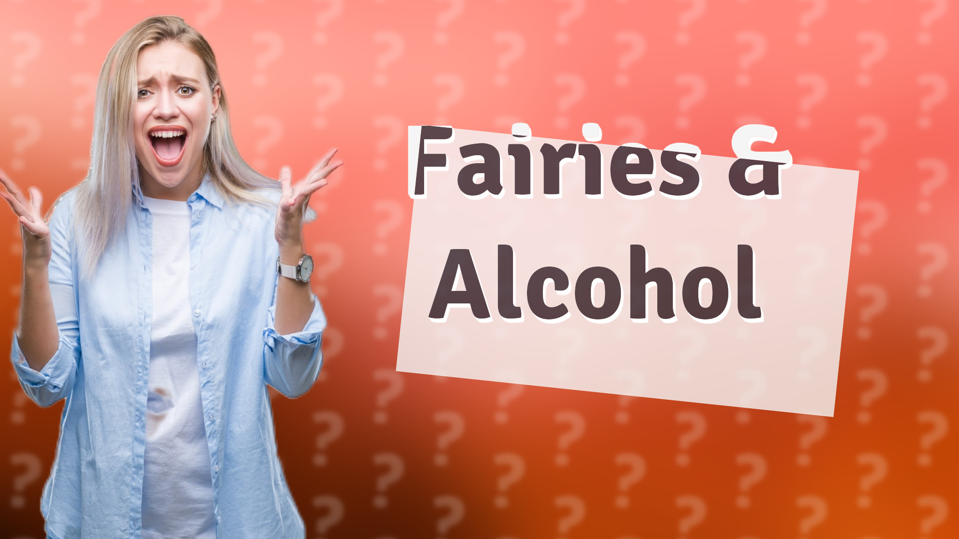 Fairies & Alcohol