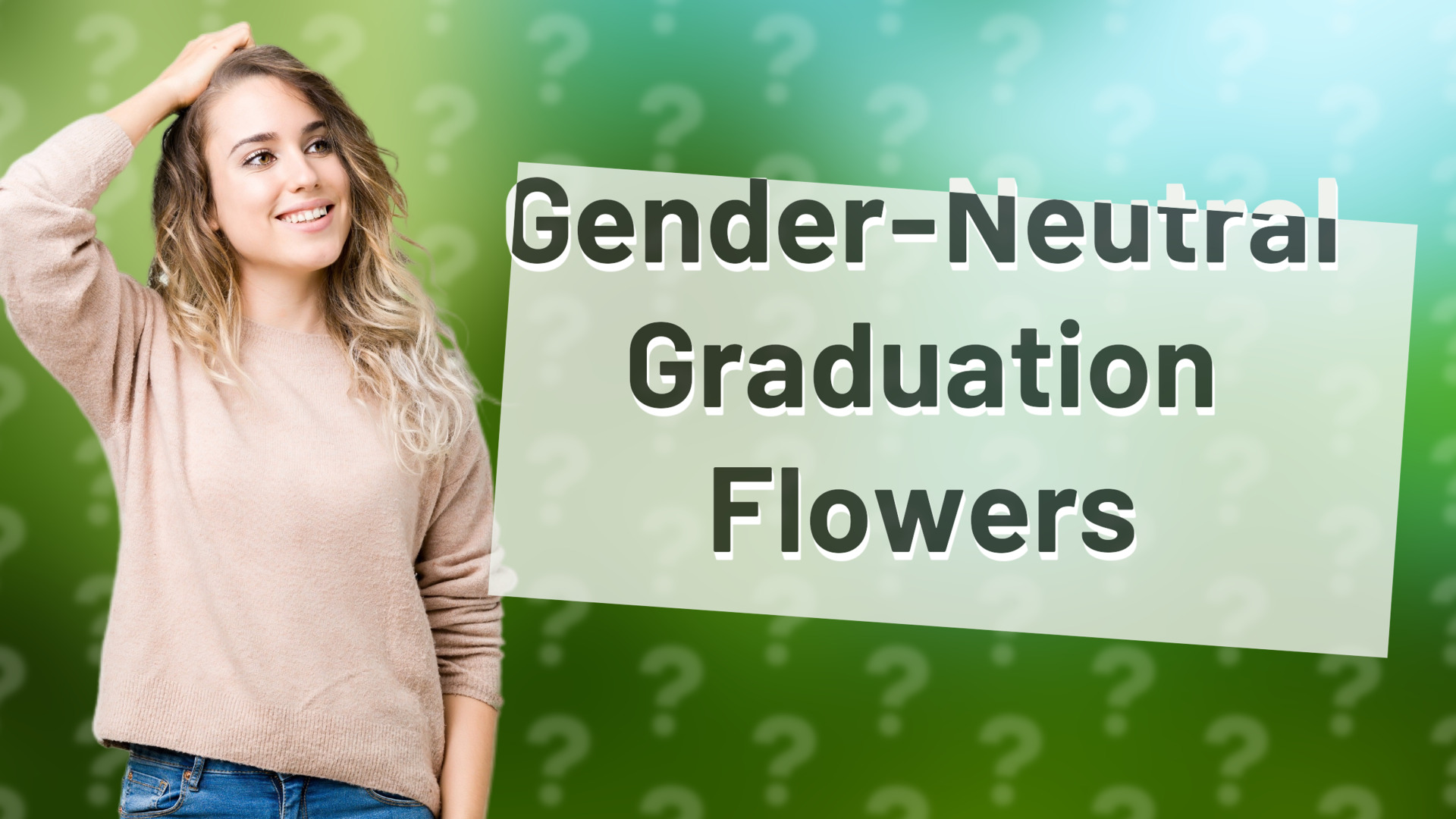 Gender-Neutral Graduation Flowers