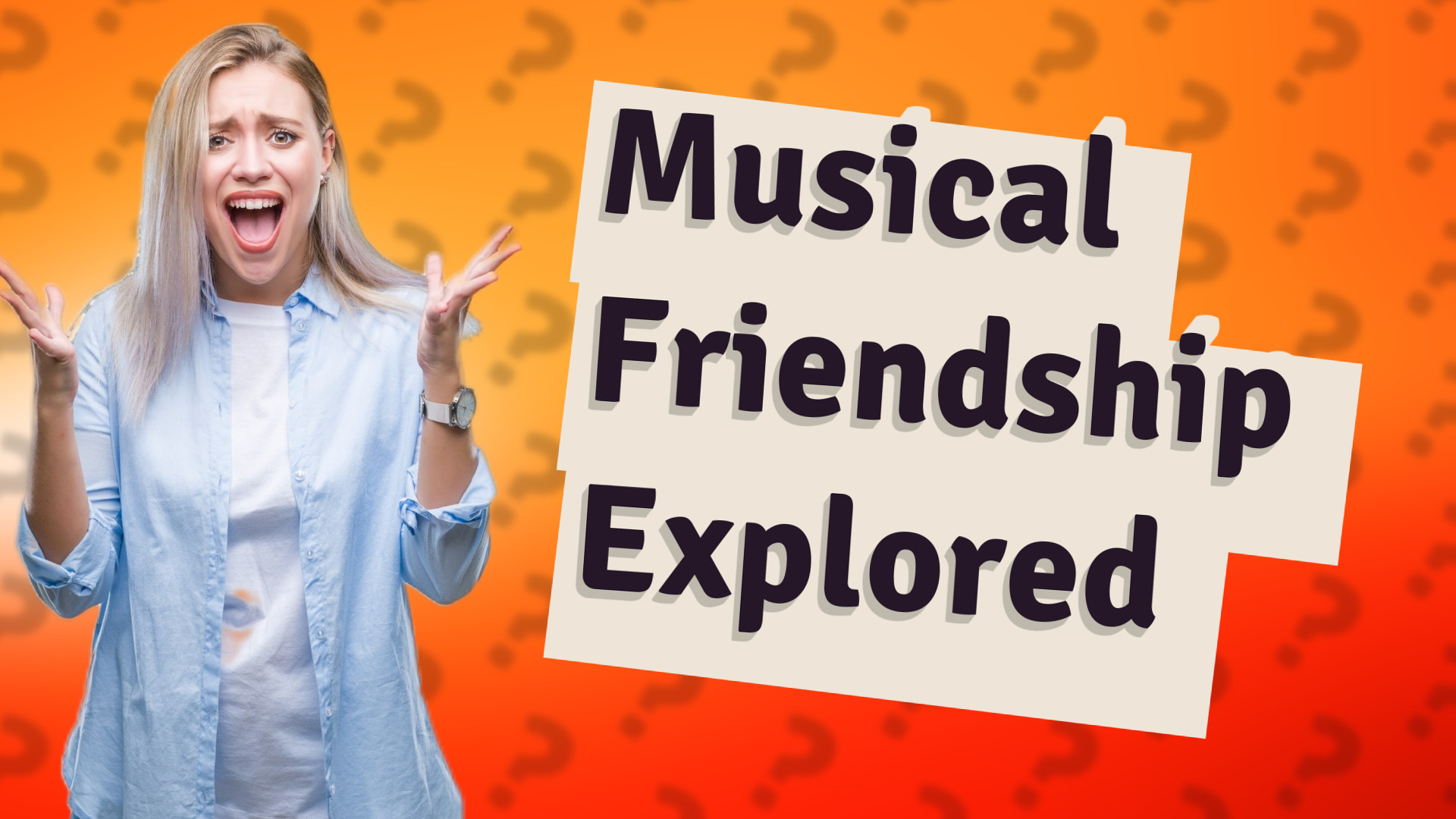Musical Friendship Explored