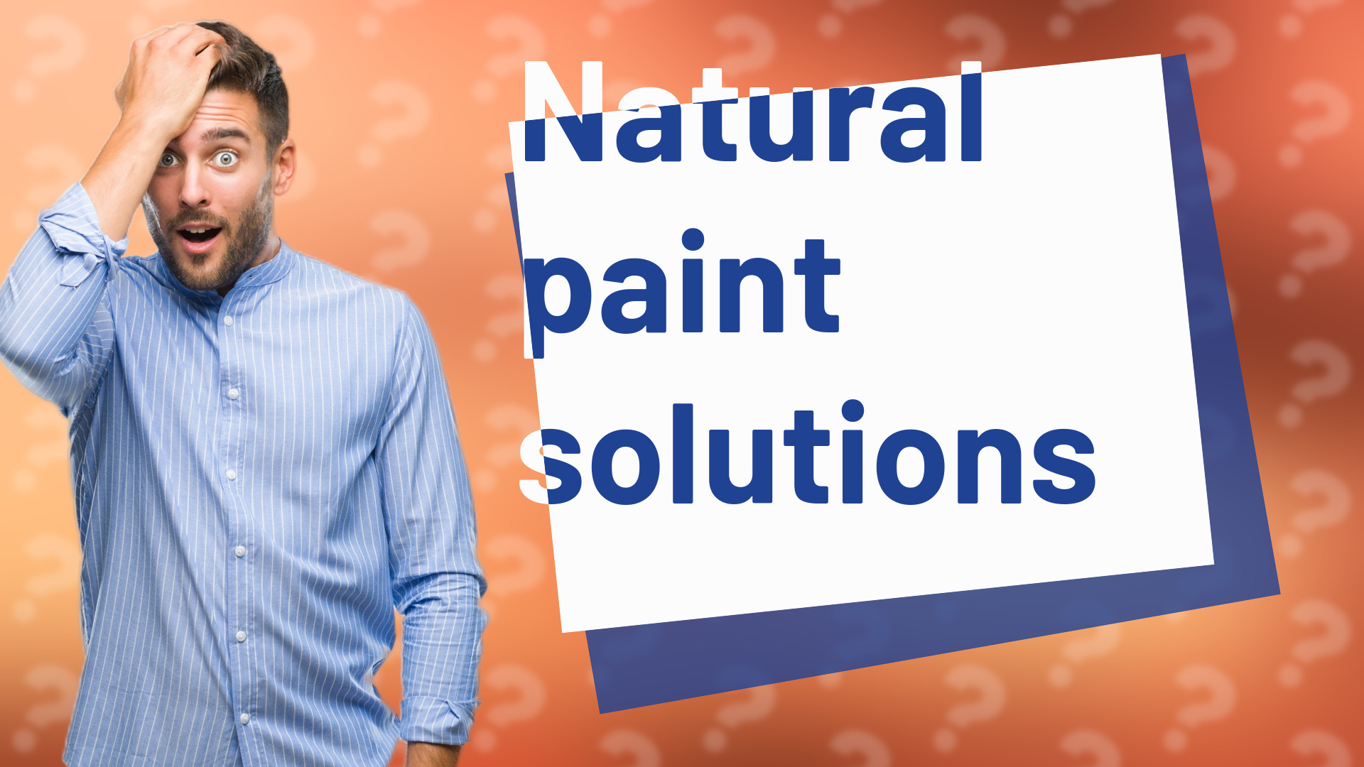 Natural paint solutions