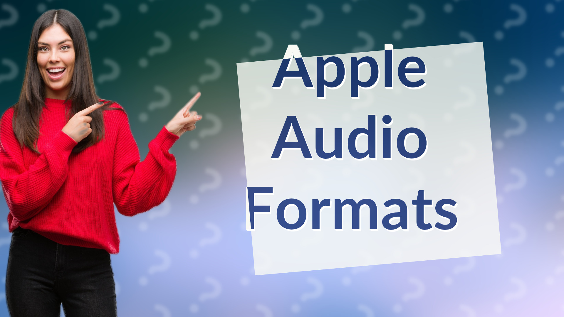 Apple Audio Formats