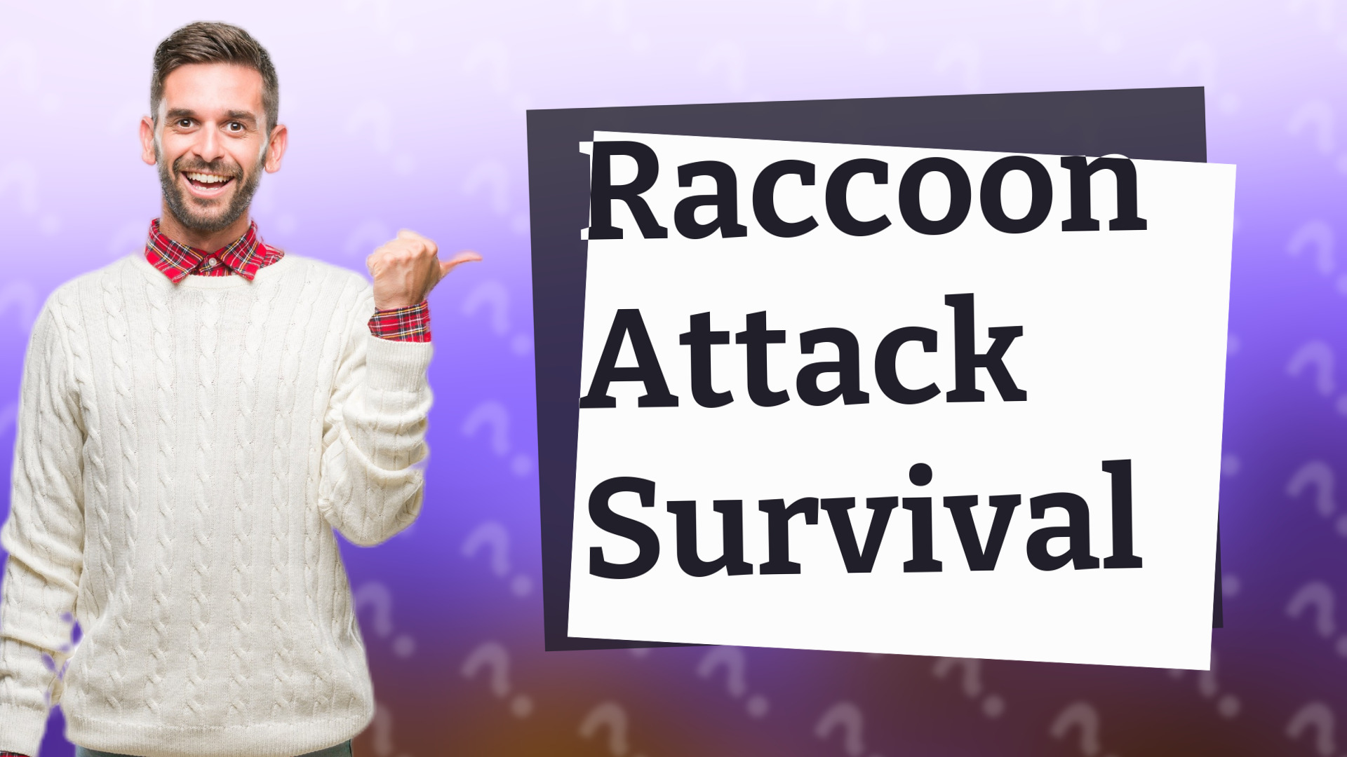 Raccoon Attack Survival