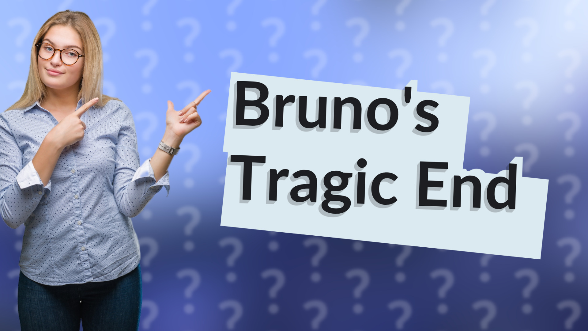 Bruno's Tragic End