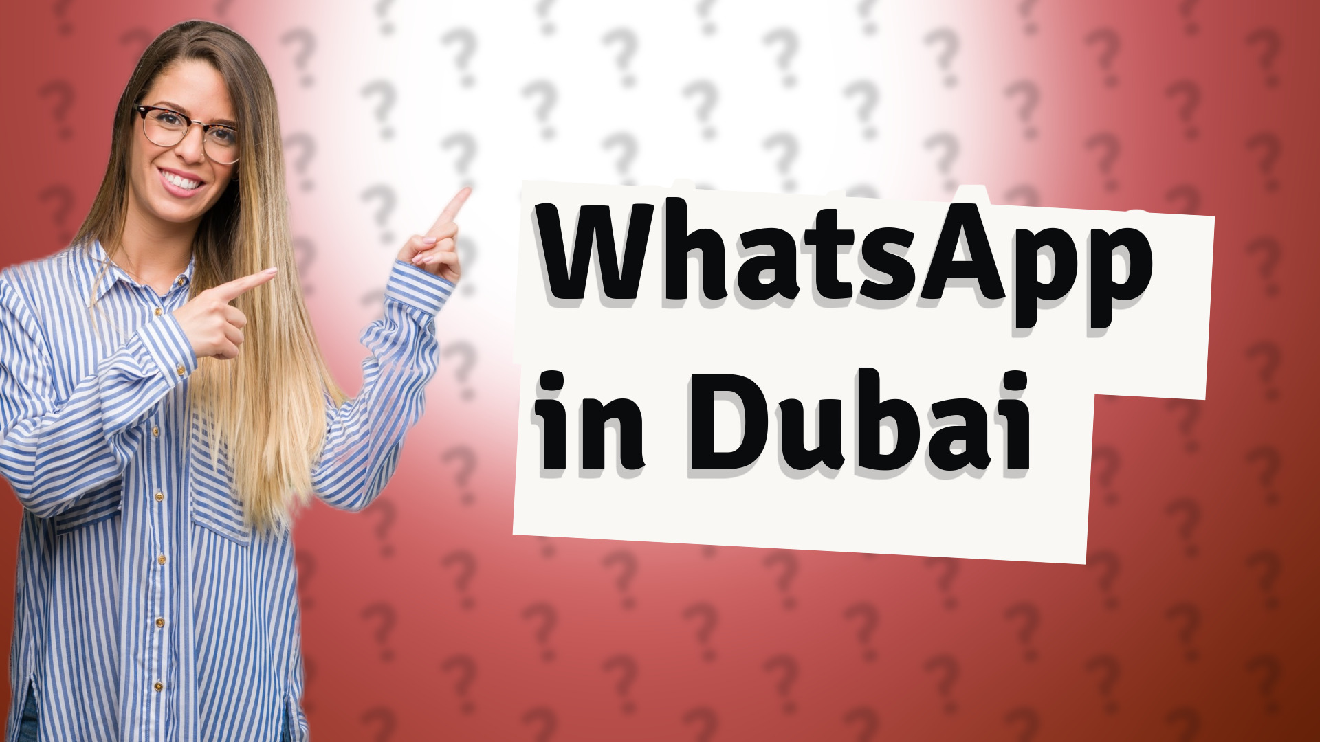 WhatsApp in Dubai