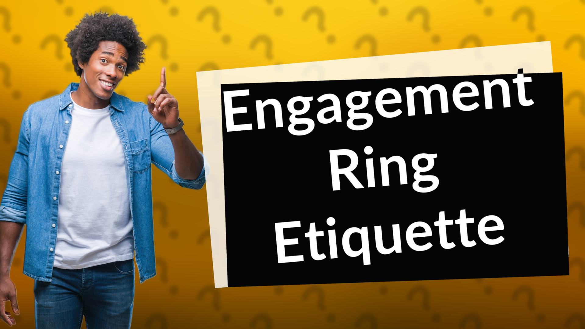 Engagement Ring Etiquette