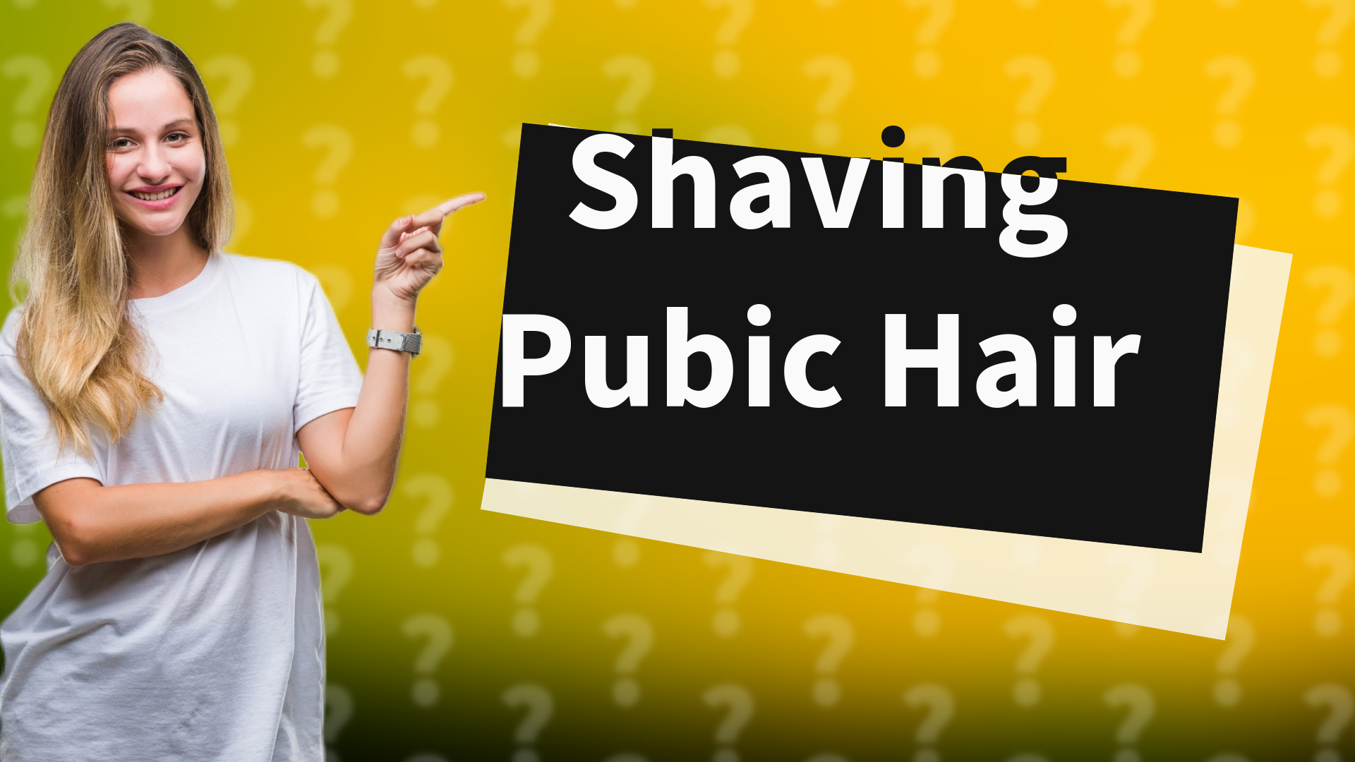 Shaving Pubic Hair