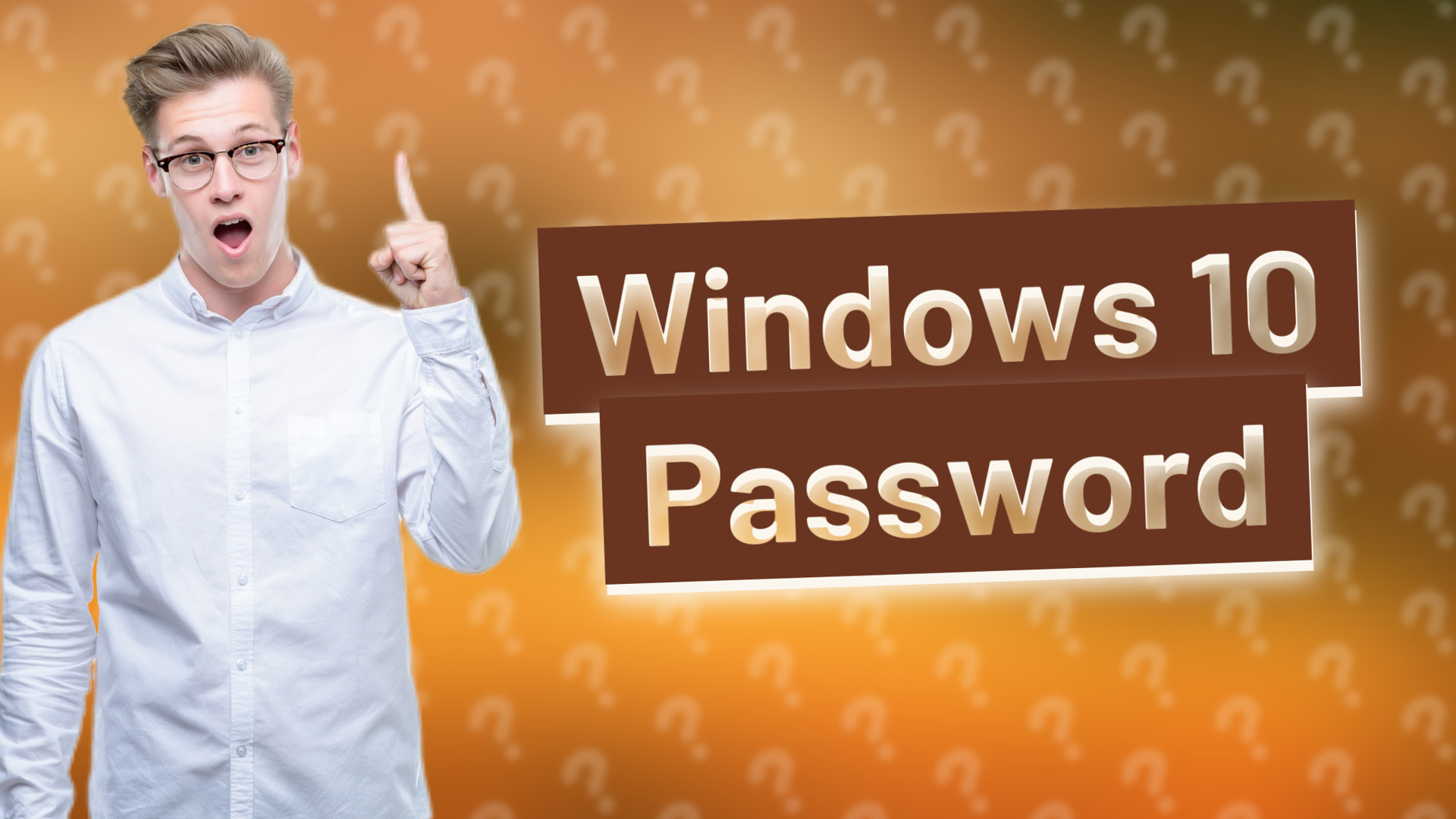 Windows 10 Password