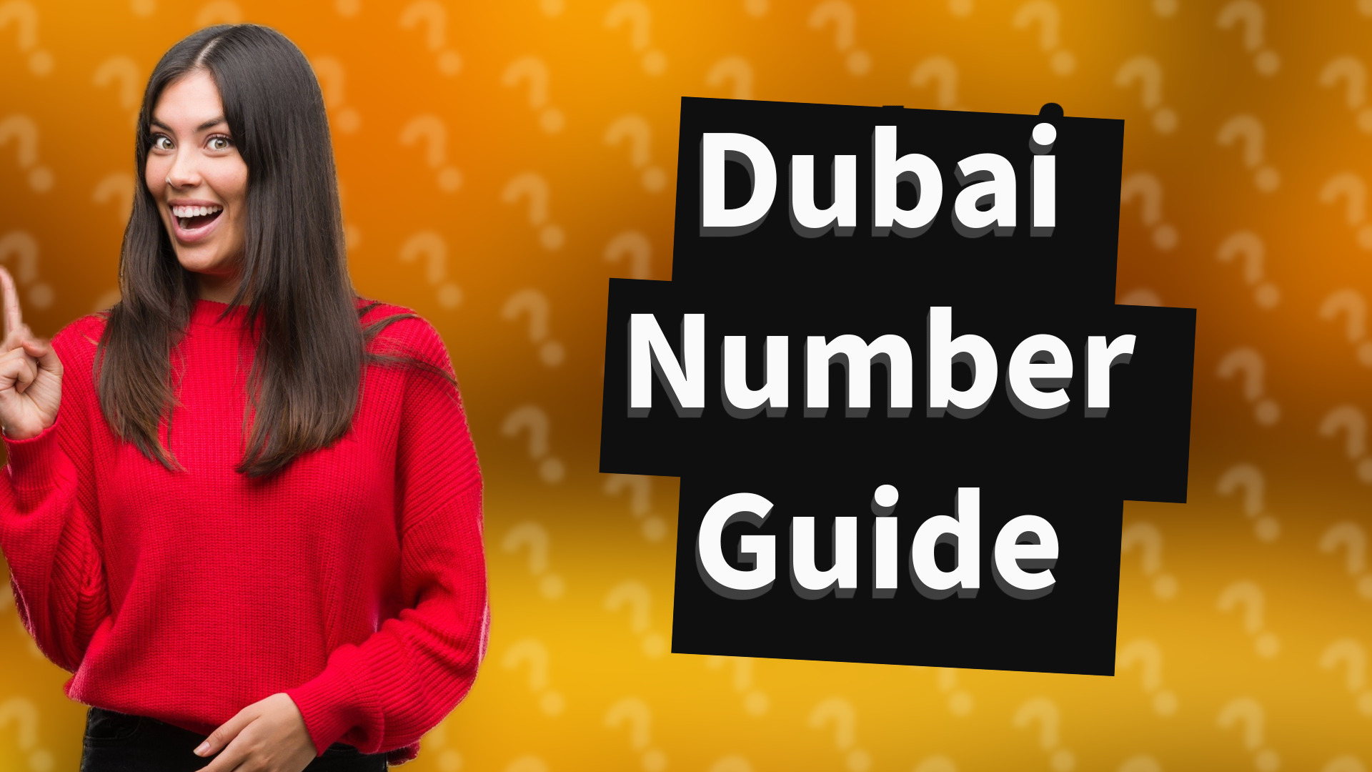 Dubai Number Guide