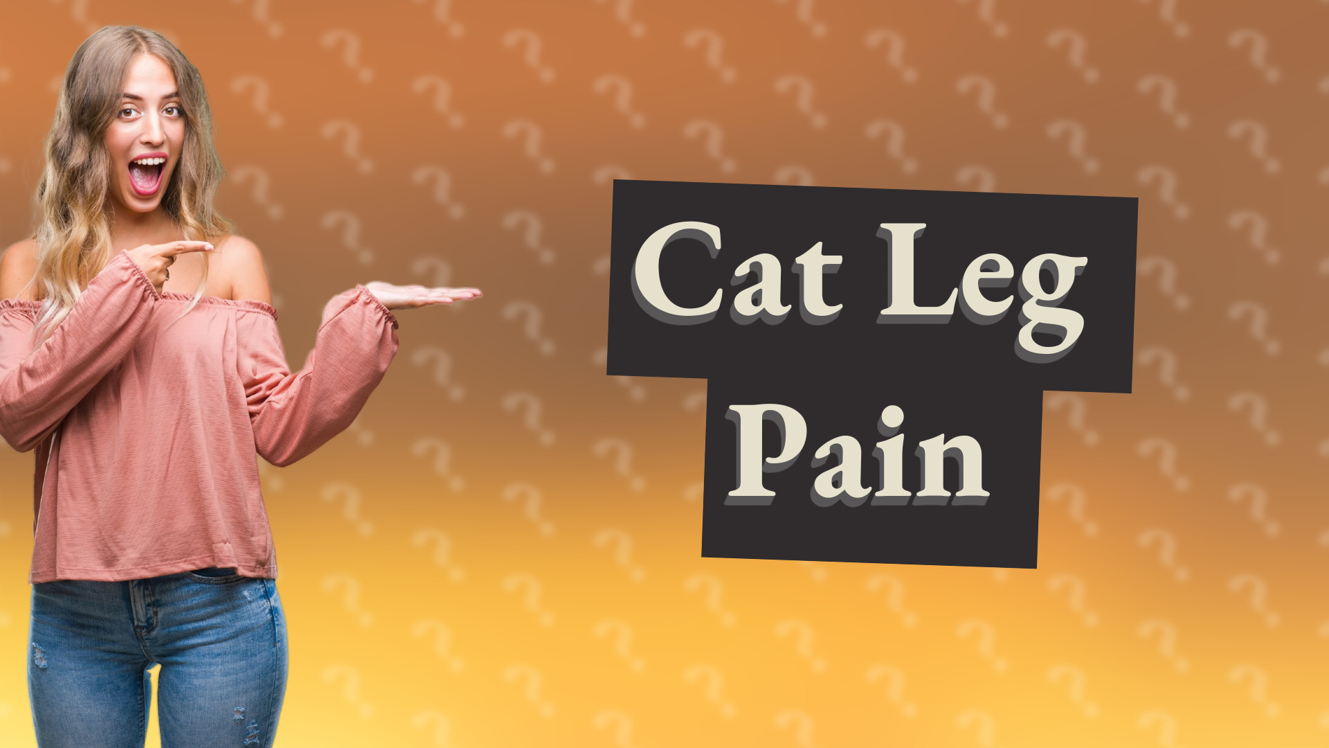 Cat Leg Pain