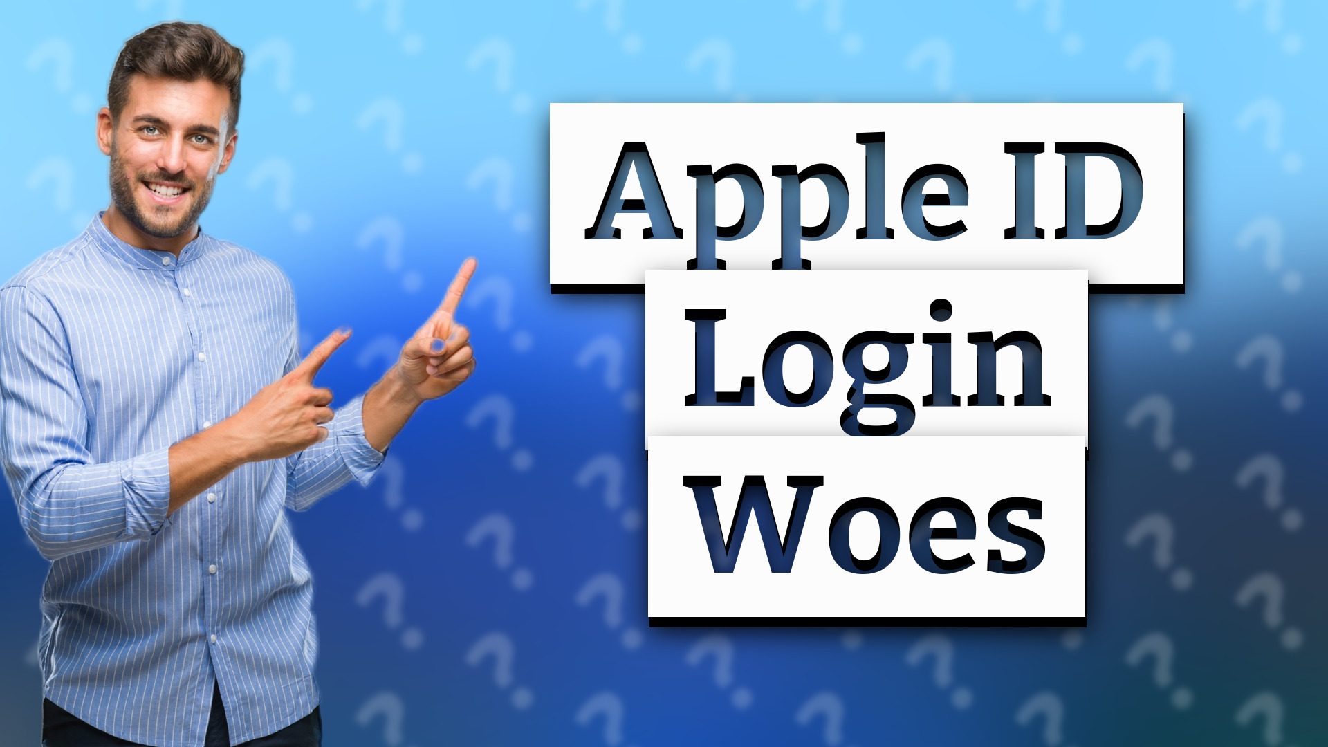 Apple ID Login Woes