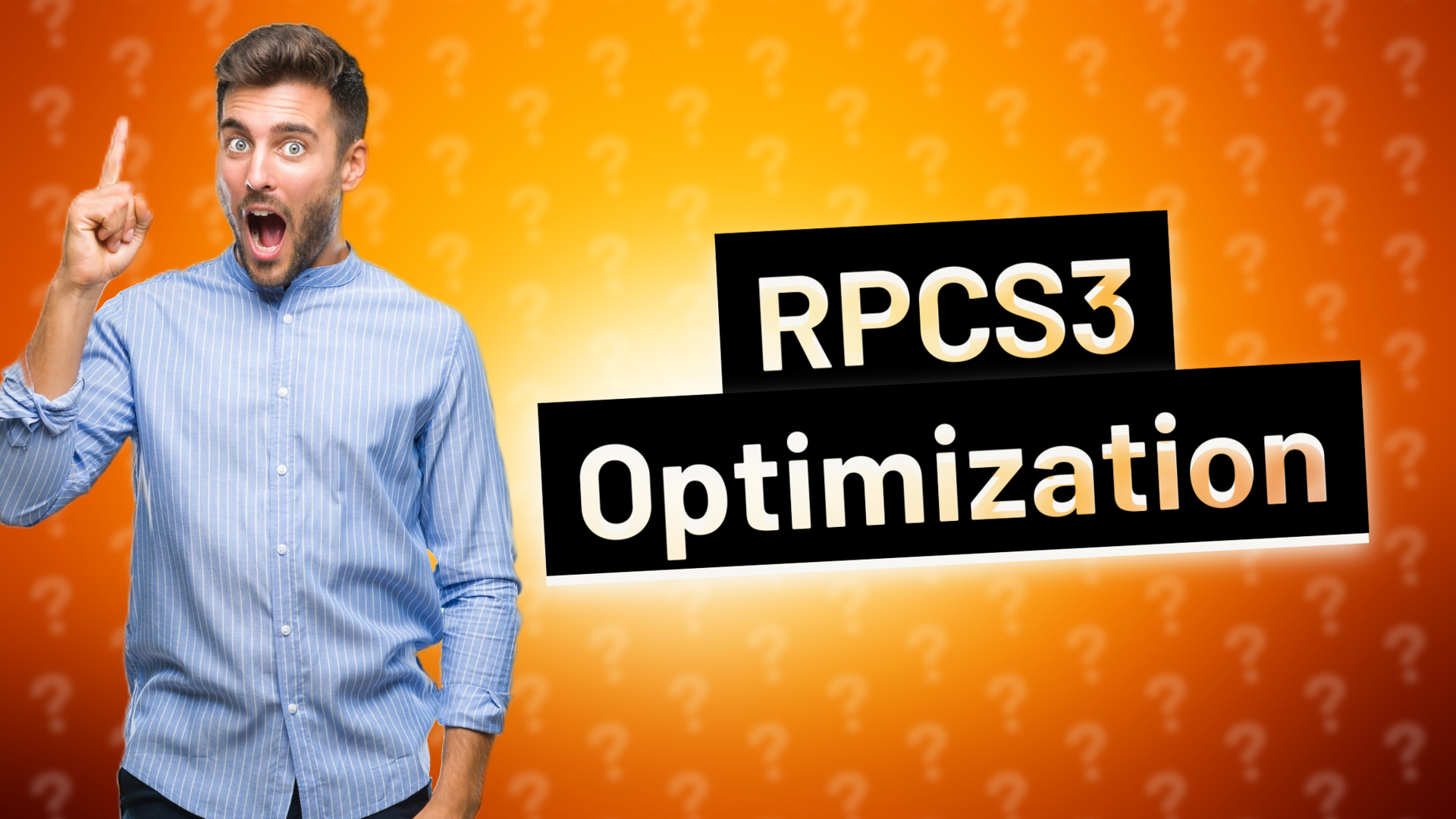 RPCS3 Optimization