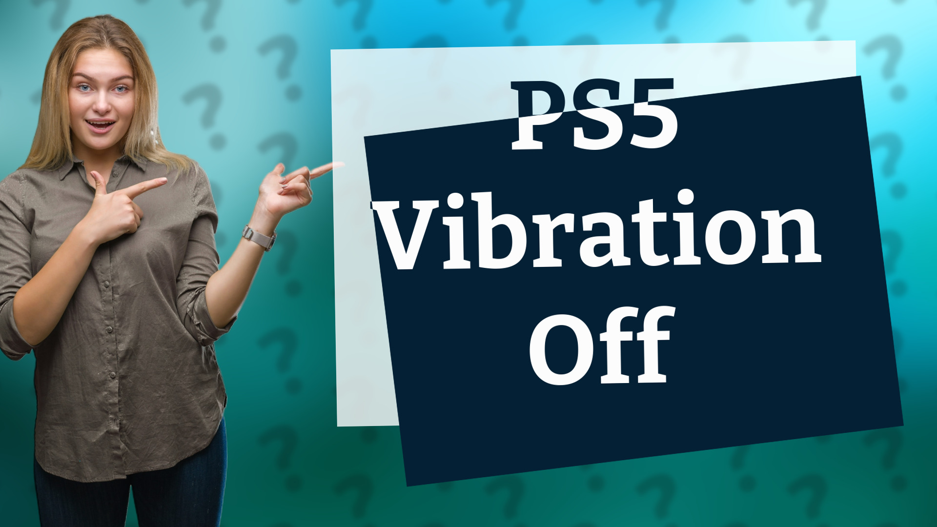 PS5 Vibration Off