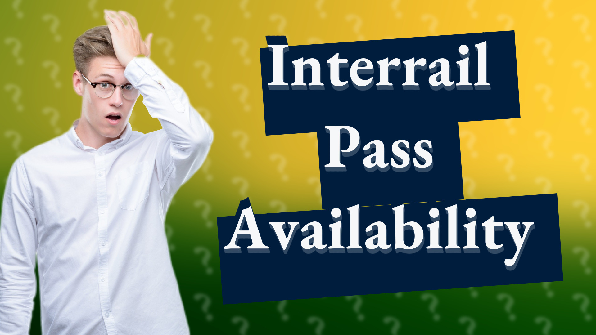 Interrail Pass Availability