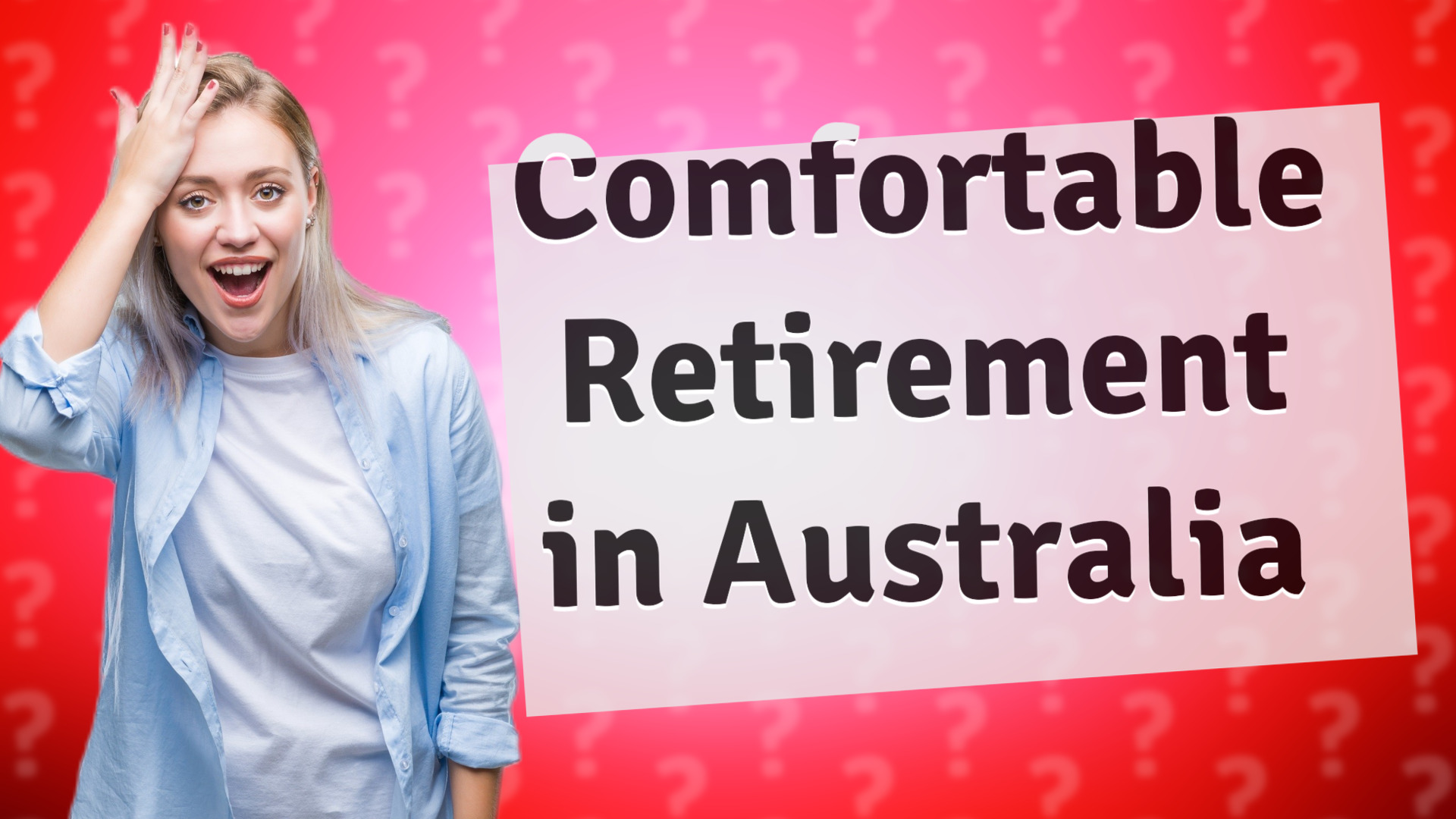 Comfortable Retirement in Australia