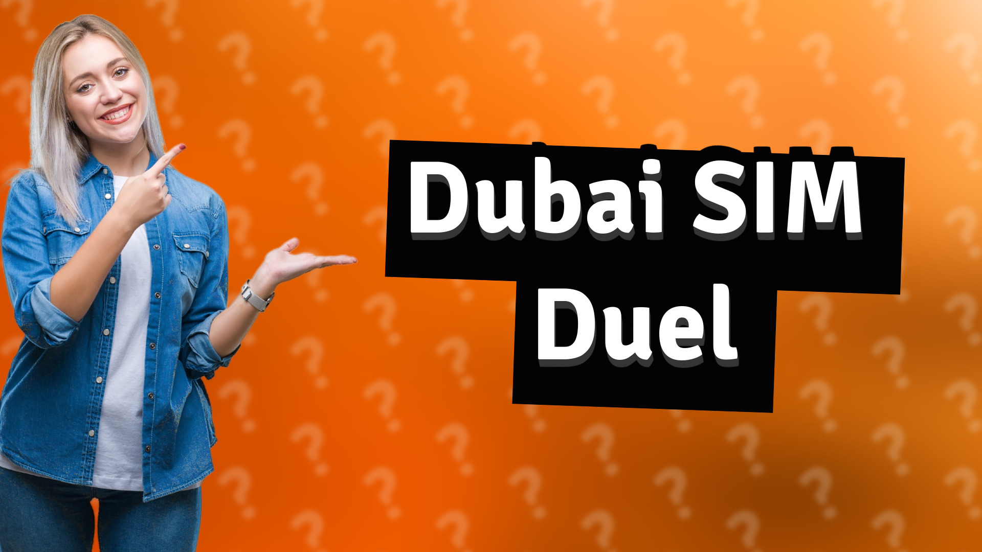 Dubai SIM Duel