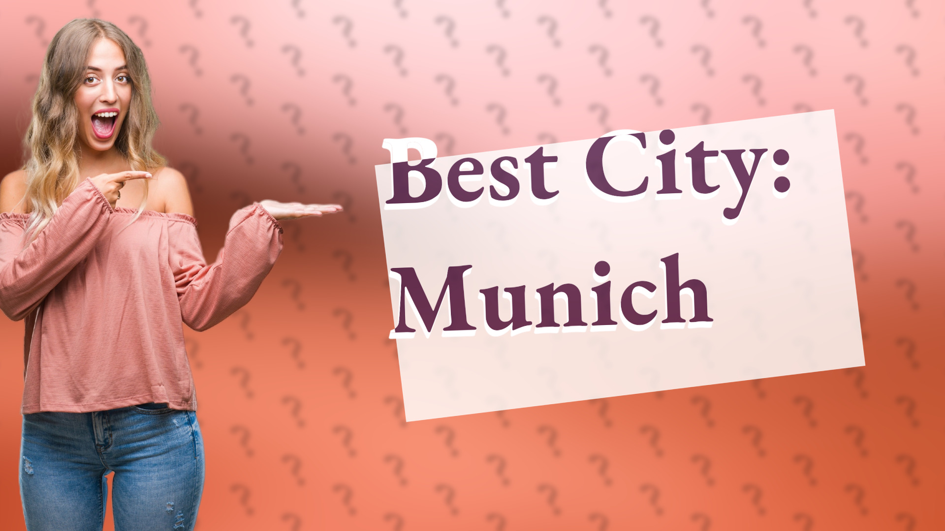 Best City: Munich
