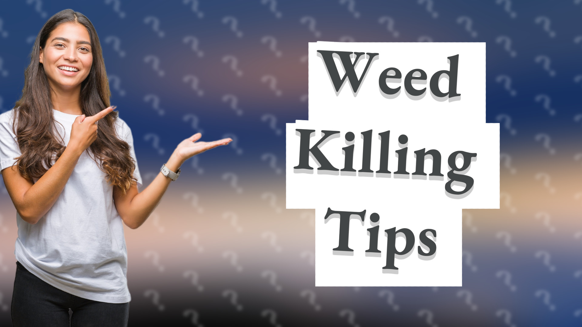 Weed Killing Tips