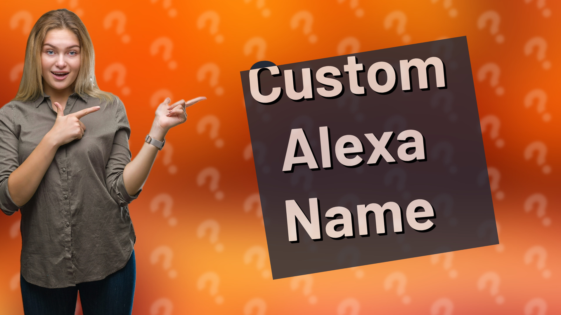Custom Alexa Name
