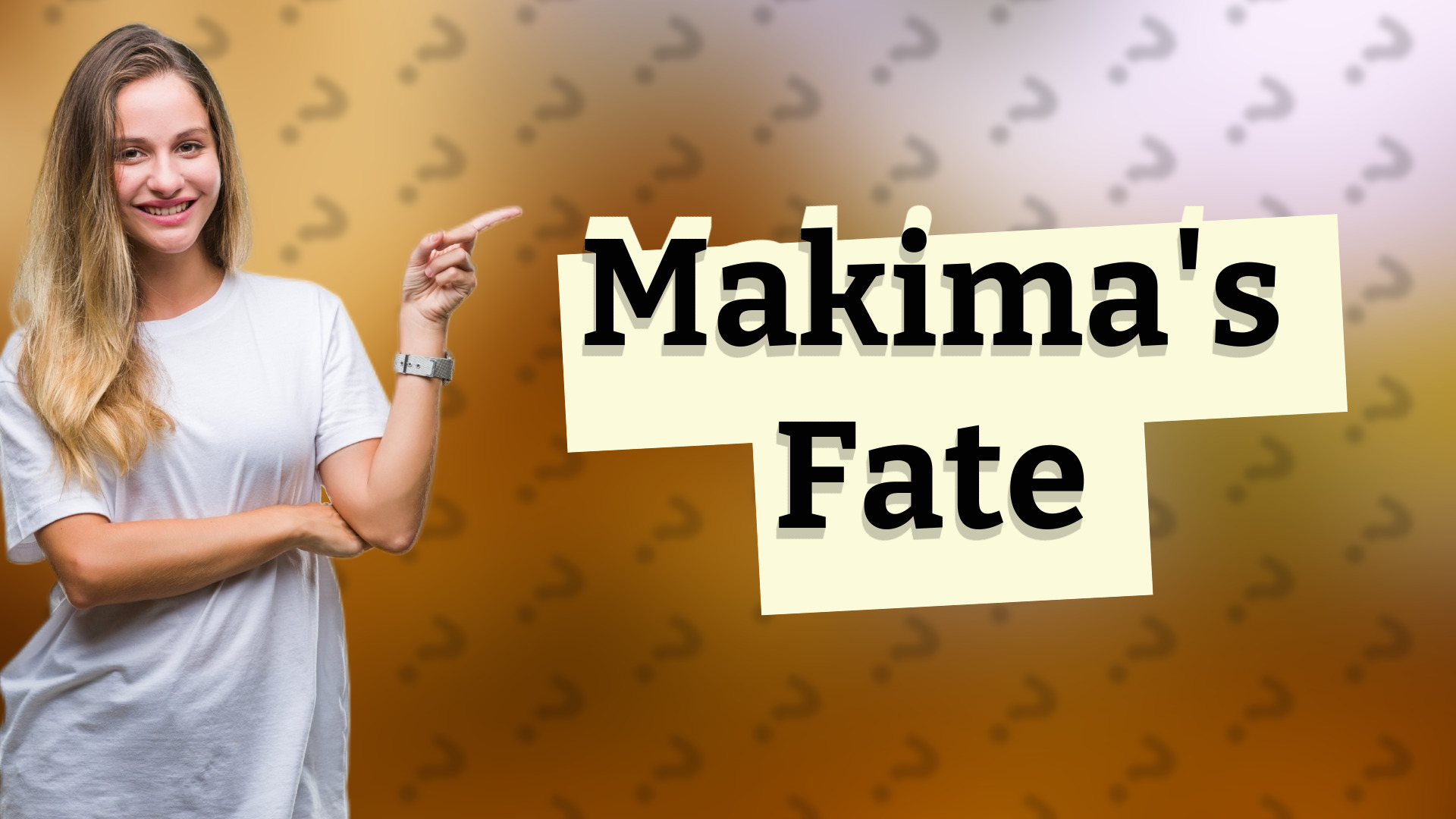 Makima's Fate