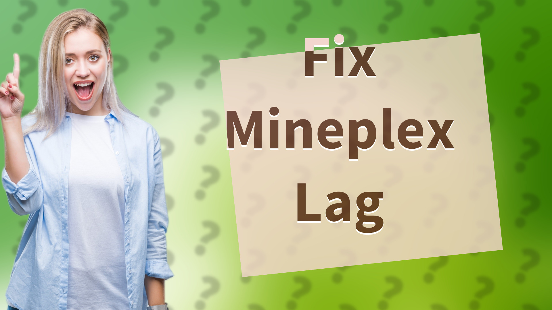 Fix Mineplex Lag